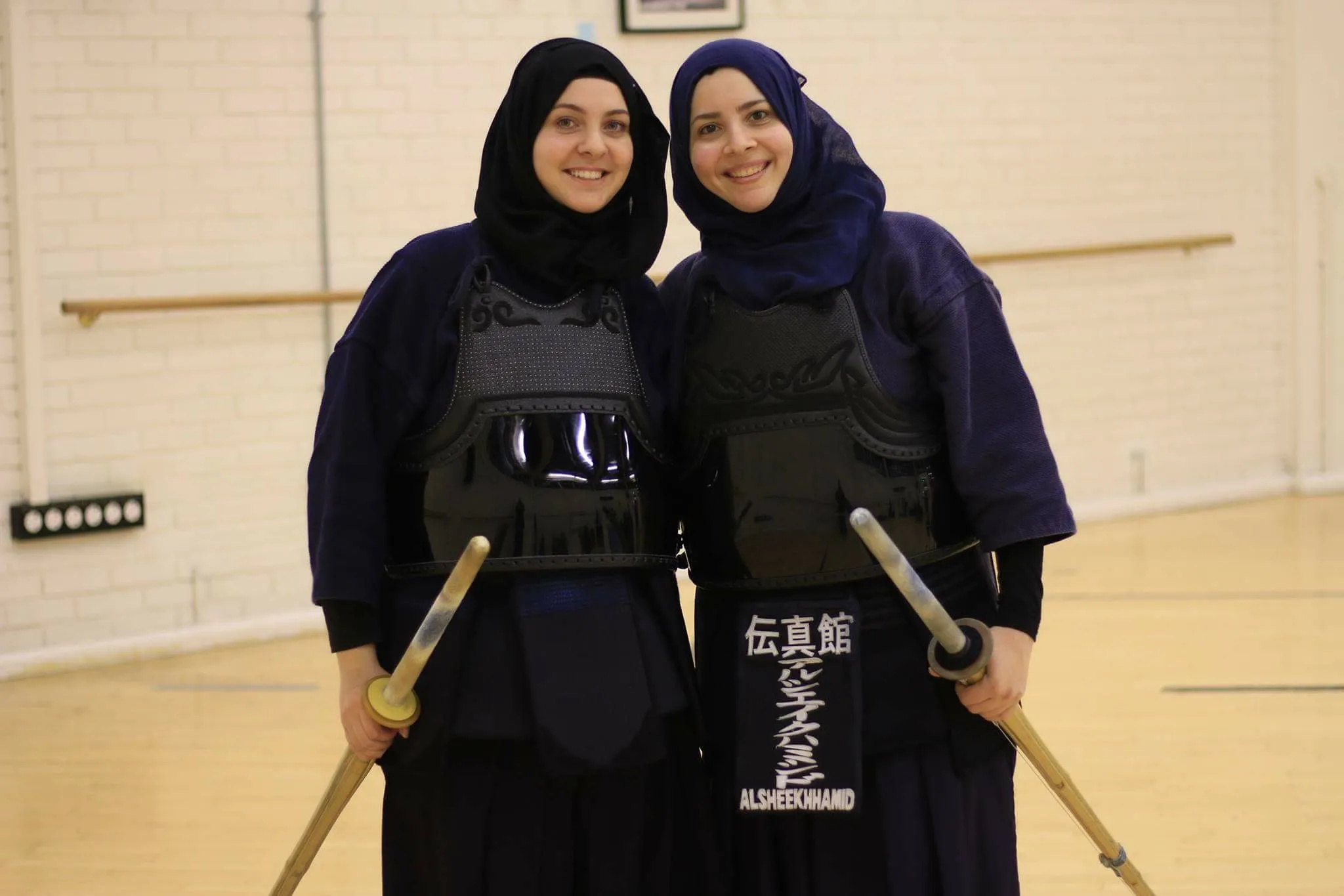 Kendo Muslim girl, Headscarf clad, Martial arts, Sports, 2050x1370 HD Desktop