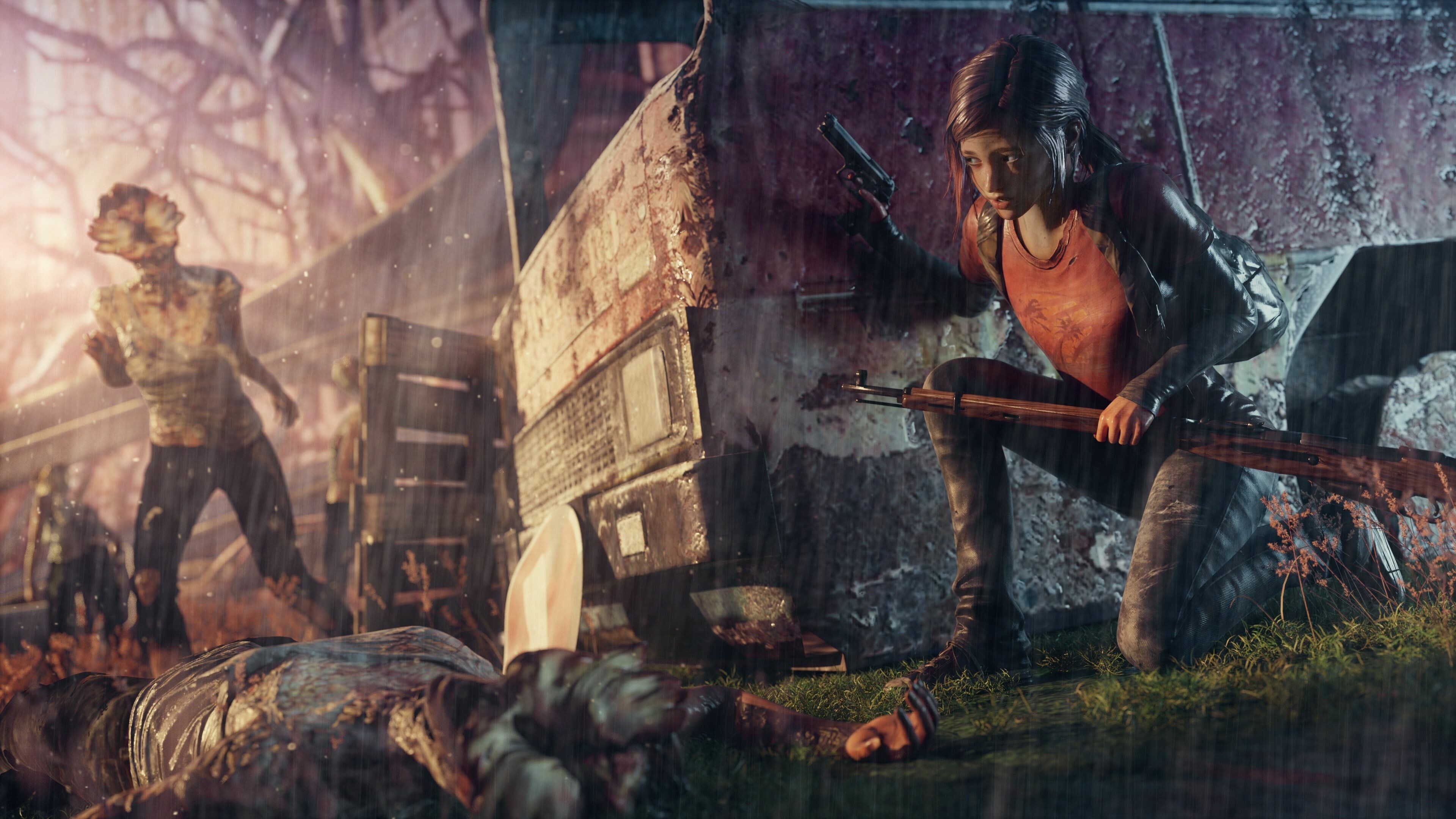 The Last of Us, Breathtaking 4K wallpapers, Immersive storytelling, Intense gameplay, 3840x2160 4K Desktop