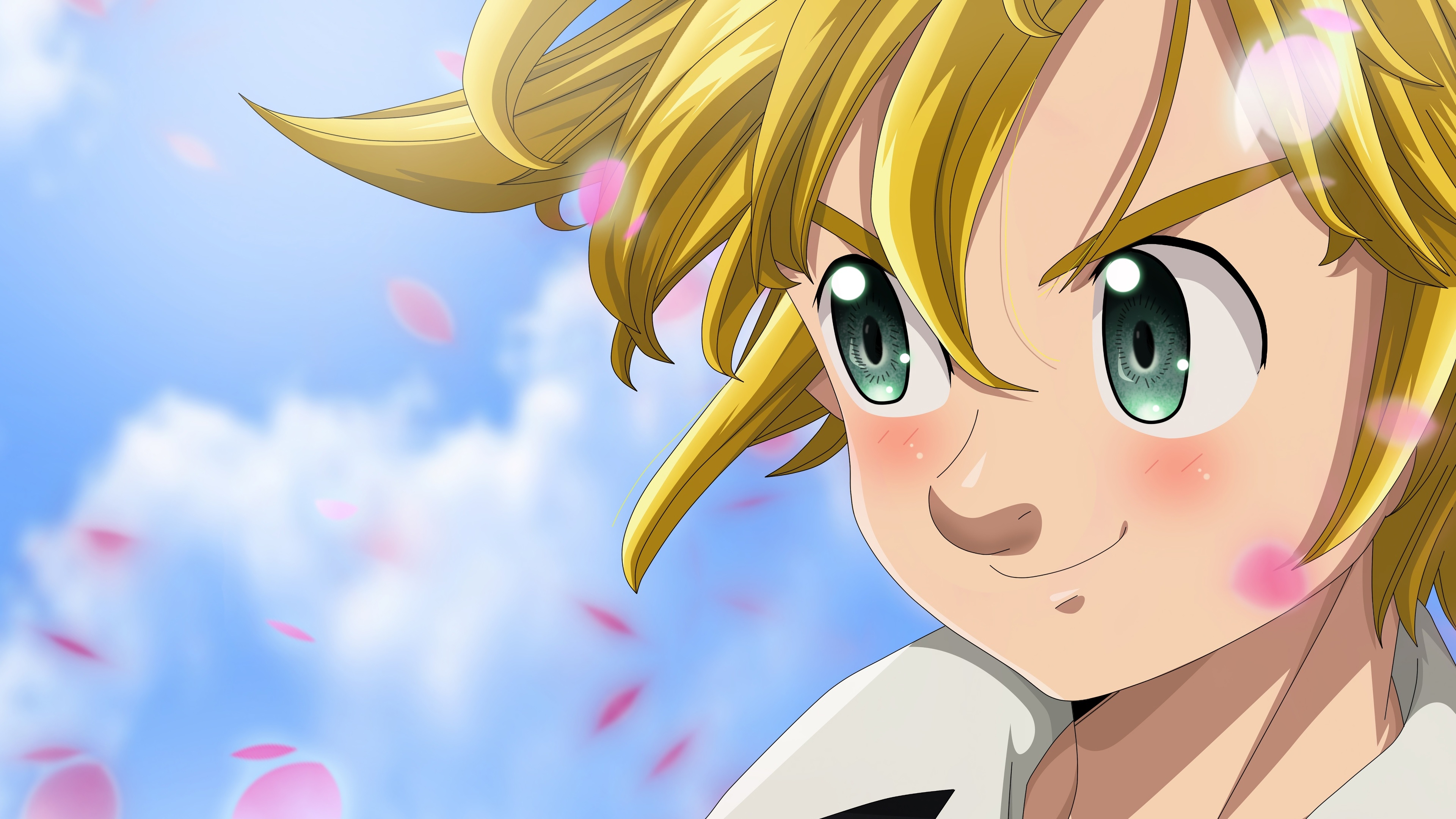 Happy Meliodas, Cristian Ramirez, 3840x2160 4K Desktop