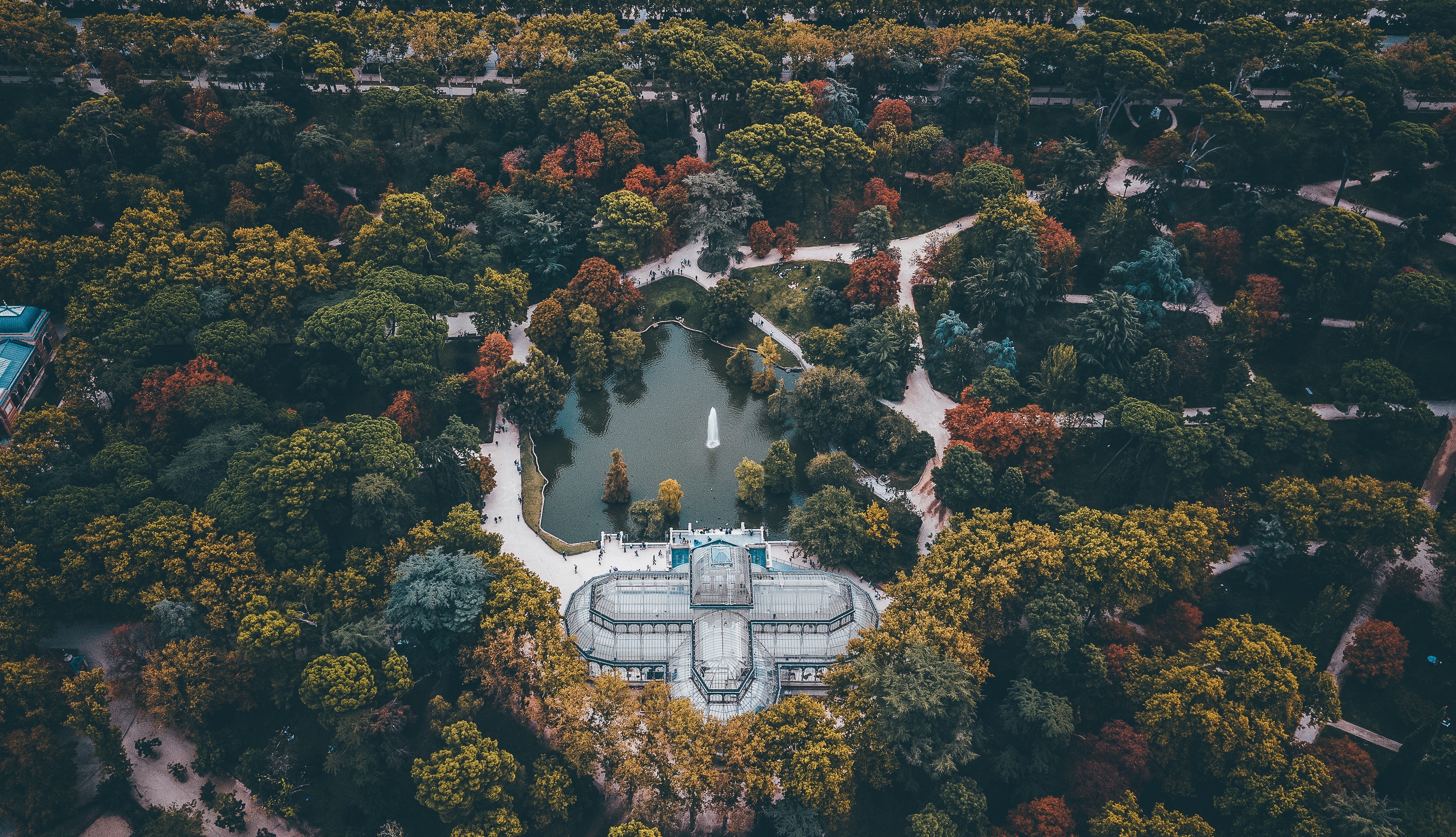 Retiro Park, Madrid Wallpaper, 3680x2120 HD Desktop