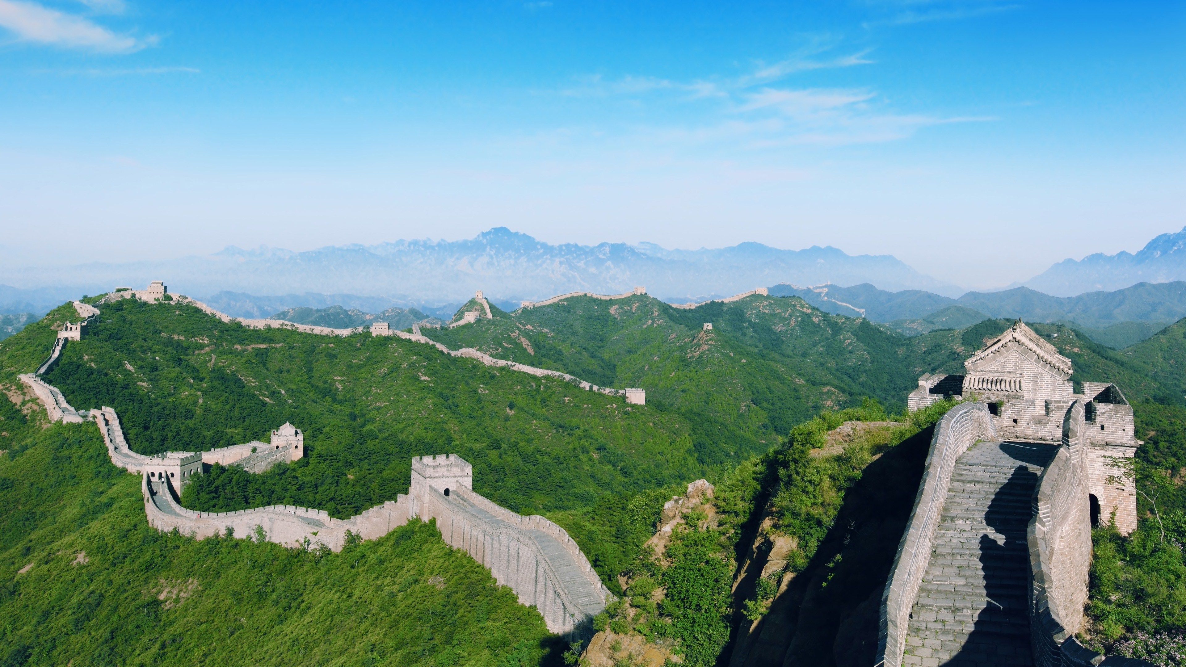 Great Wall of China, History Wallpaper, 3840x2160 4K Desktop