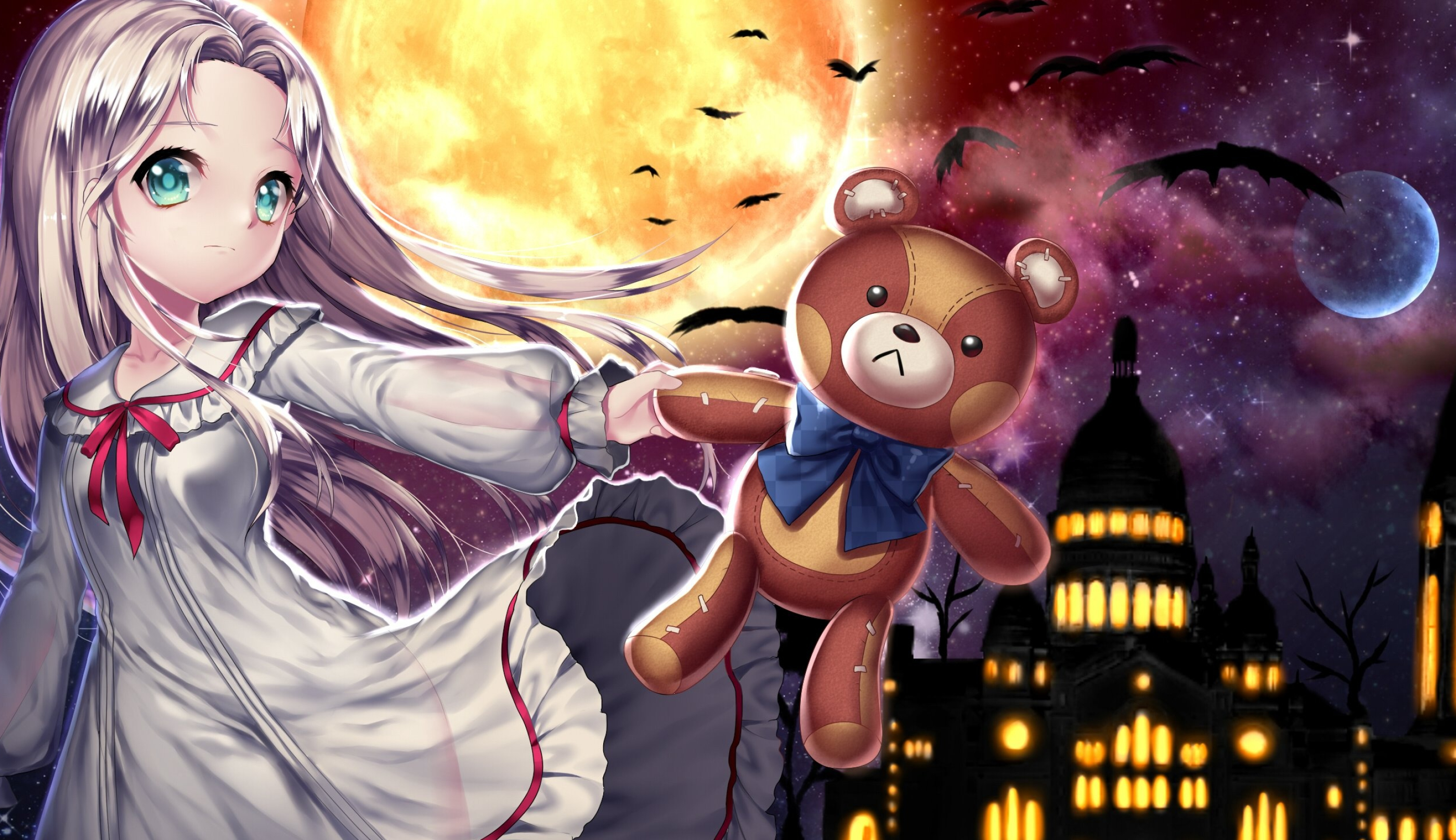 Mabinogi gaming, Belisha bird, Joa bow, Moon signed, 2800x1620 HD Desktop