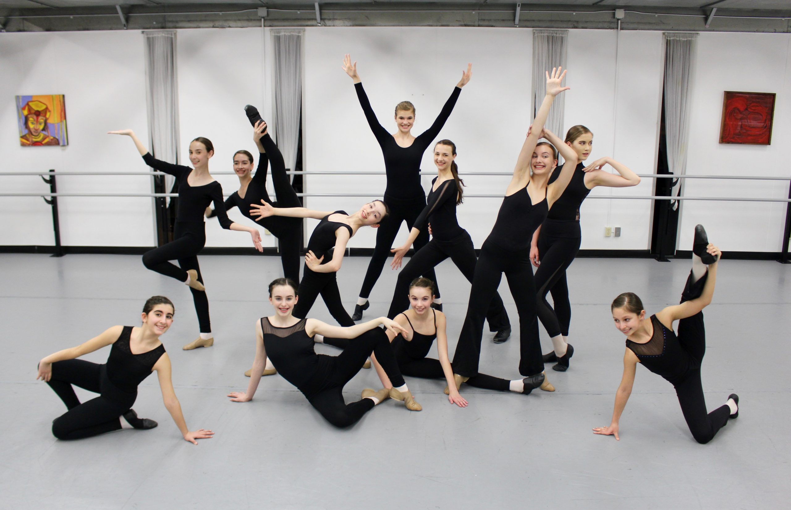 Expressive movements, Artistic expression, Jazz rhythms, Dance school, 2560x1650 HD Desktop
