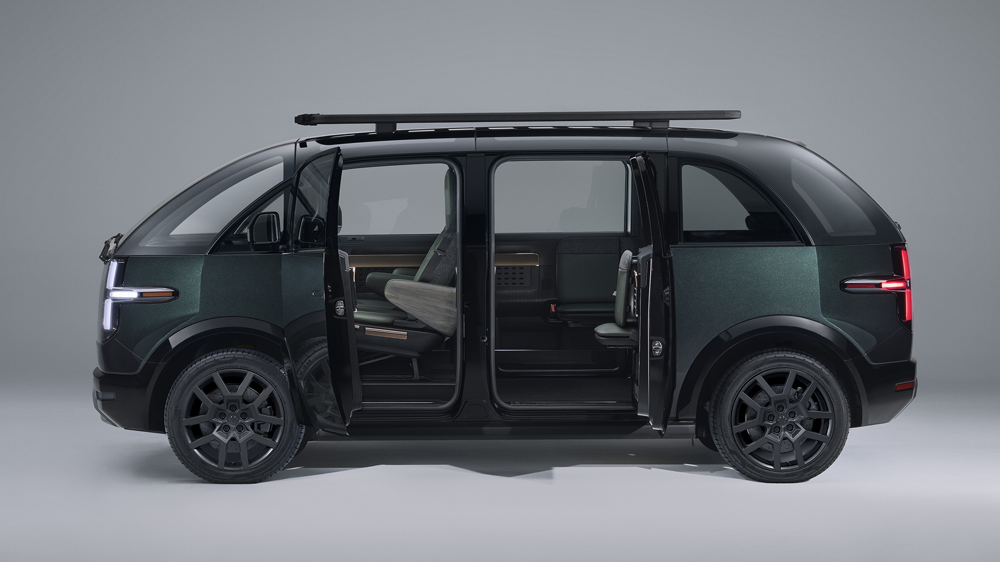 Lifestyle Vehicles Left Side, Canoo Auto Wallpaper, 2000x1130 HD Desktop
