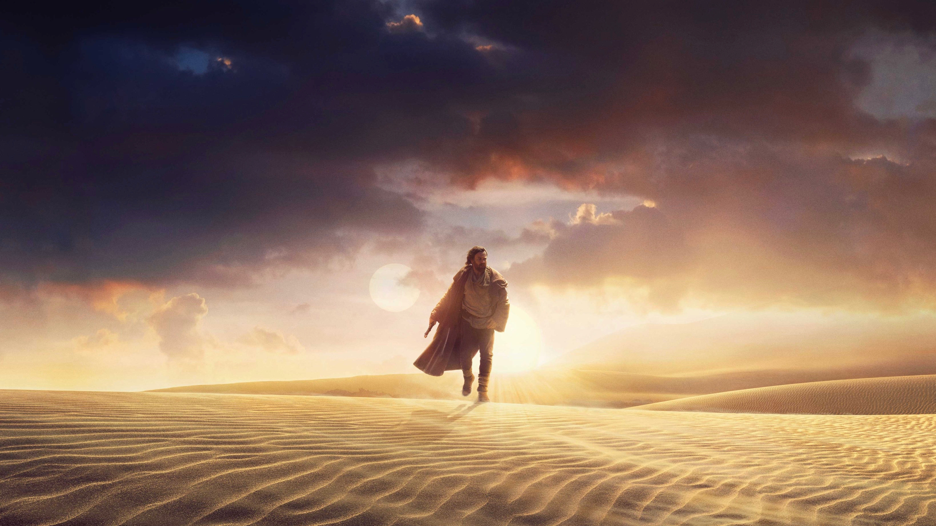 Obi-Wan Kenobi wallpaper, High-definition image, Star Wars background, Fan art, 3280x1850 HD Desktop