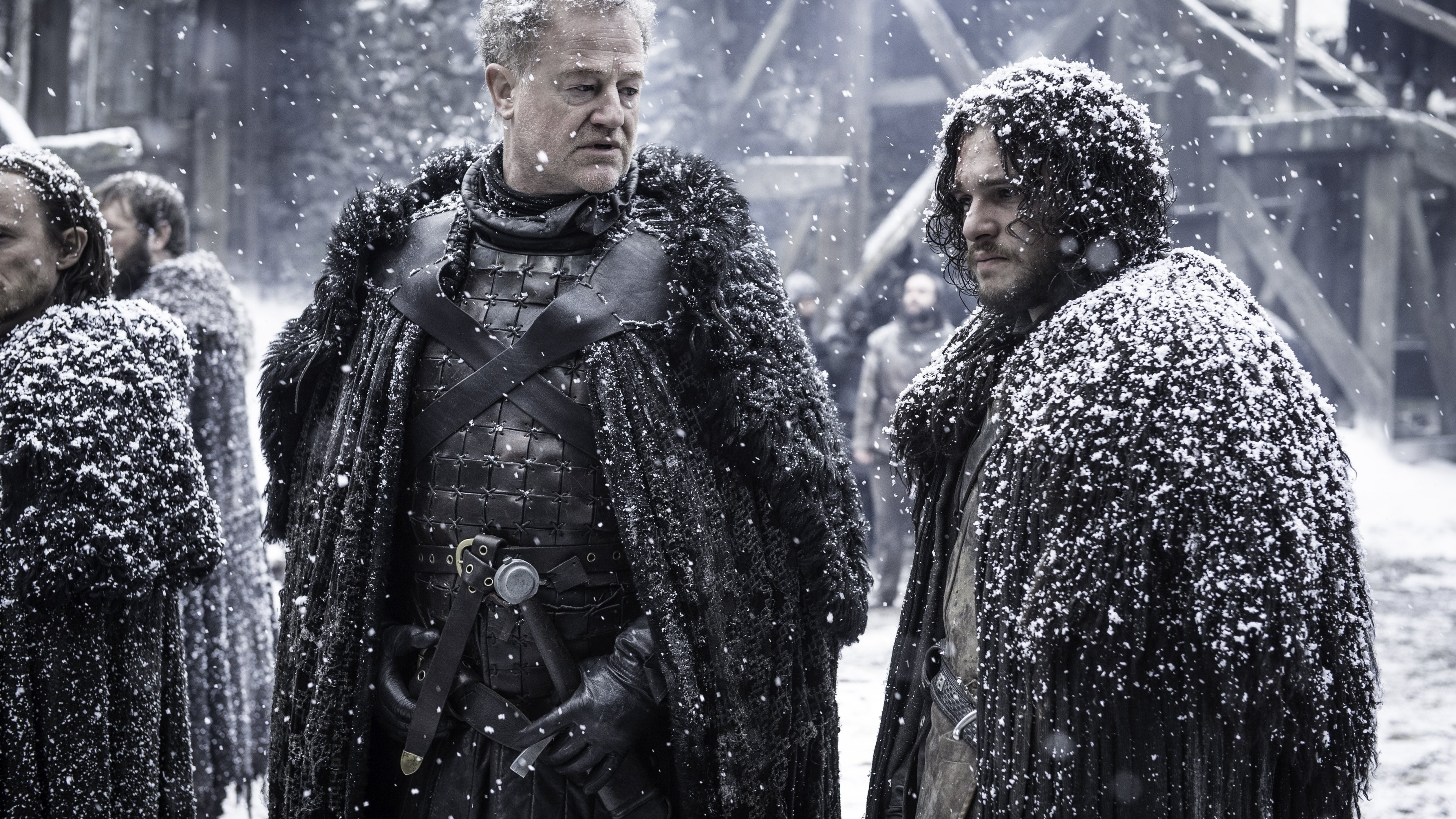 Alliser Thorne, Jon Snow Wallpaper, 3840x2160 4K Desktop
