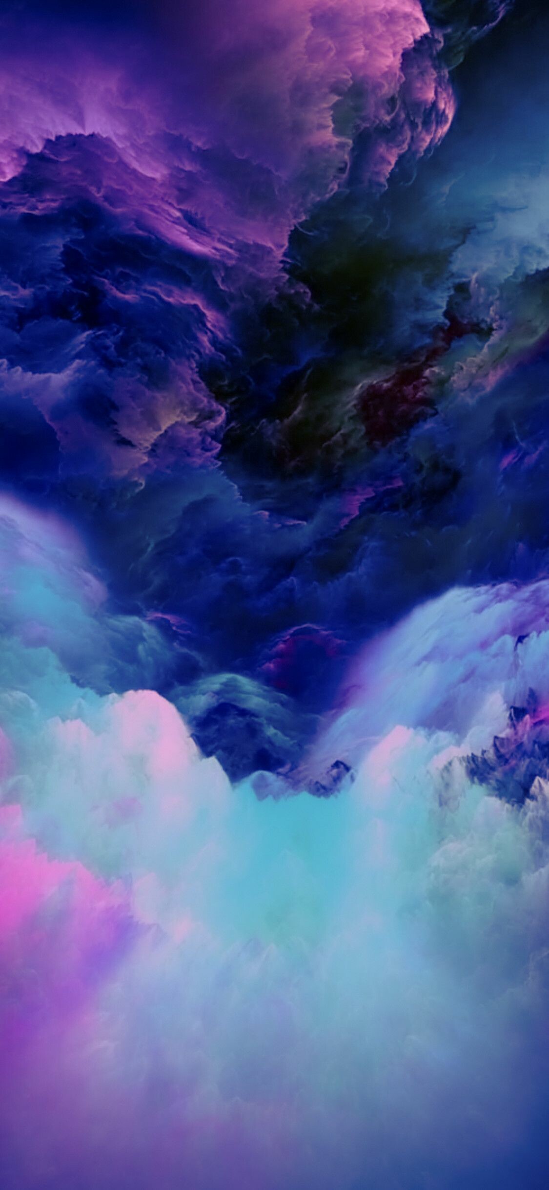 Cool clouds, Visually appealing, Refreshing vibes, Modern aesthetics, 1130x2440 HD Phone