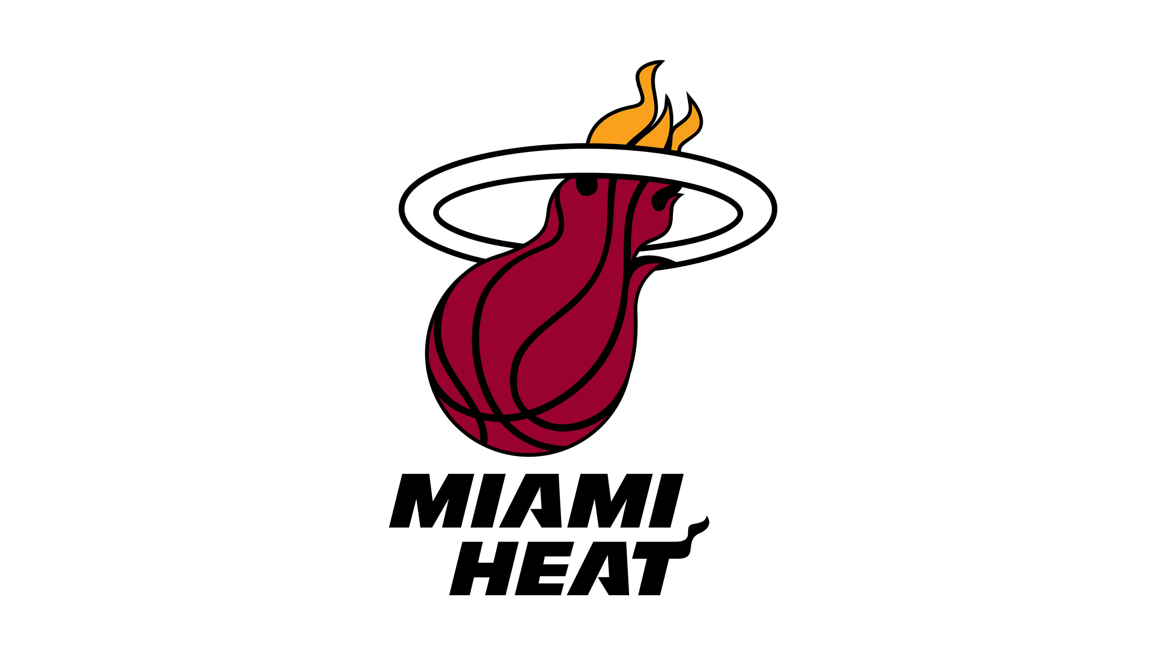 NBA logo, Miami Heat Wallpaper, 3840x2160 4K Desktop