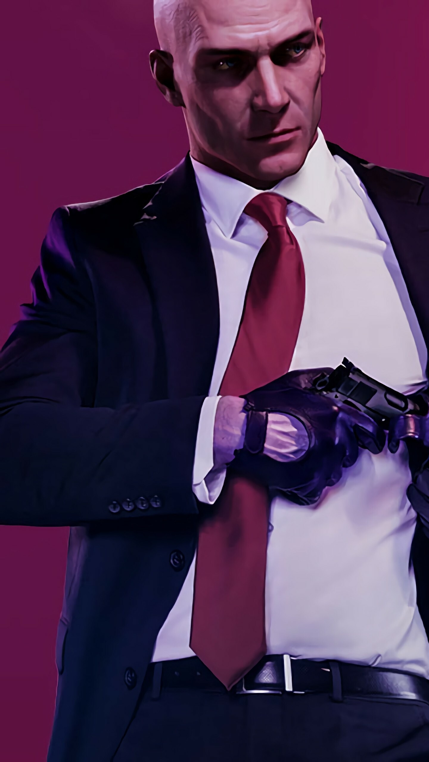 Hitman, Game, E3 2018, Artwork, 1440x2560 HD Phone