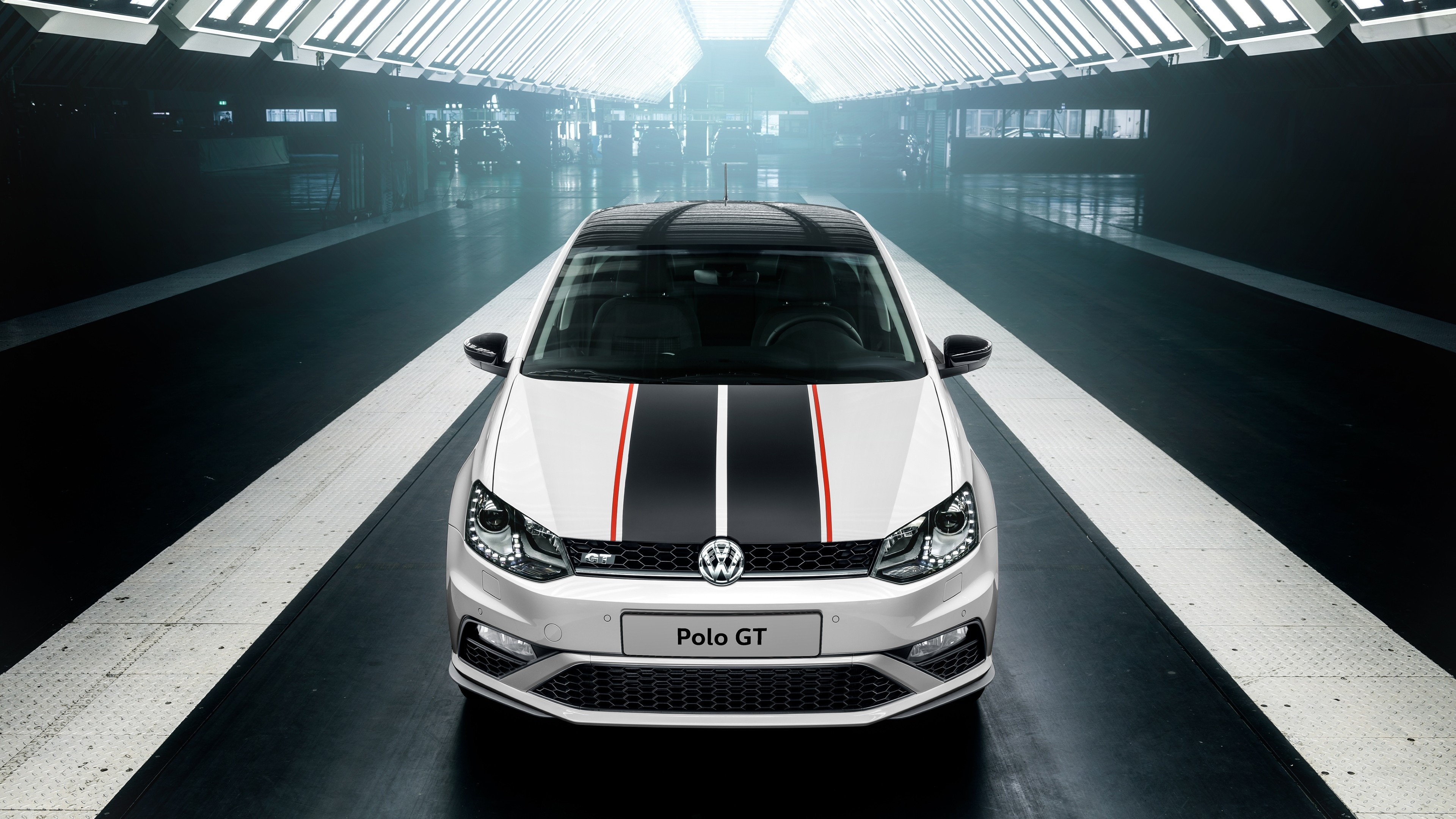 GT Sedan, Volkswagen Polo Wallpaper, 3840x2160 4K Desktop