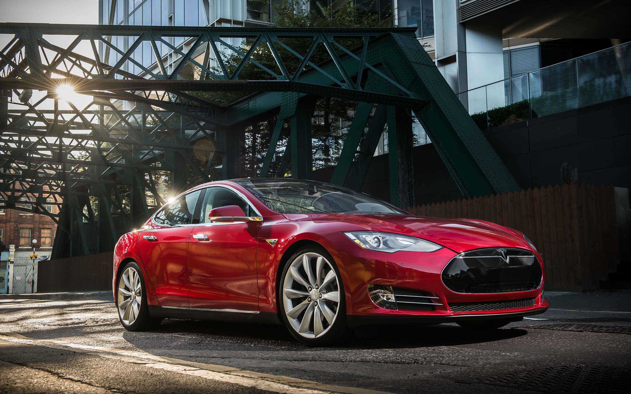 Tesla Model S, High-definition widescreen, Stunning visuals, Impressive resolution, 2560x1600 HD Desktop