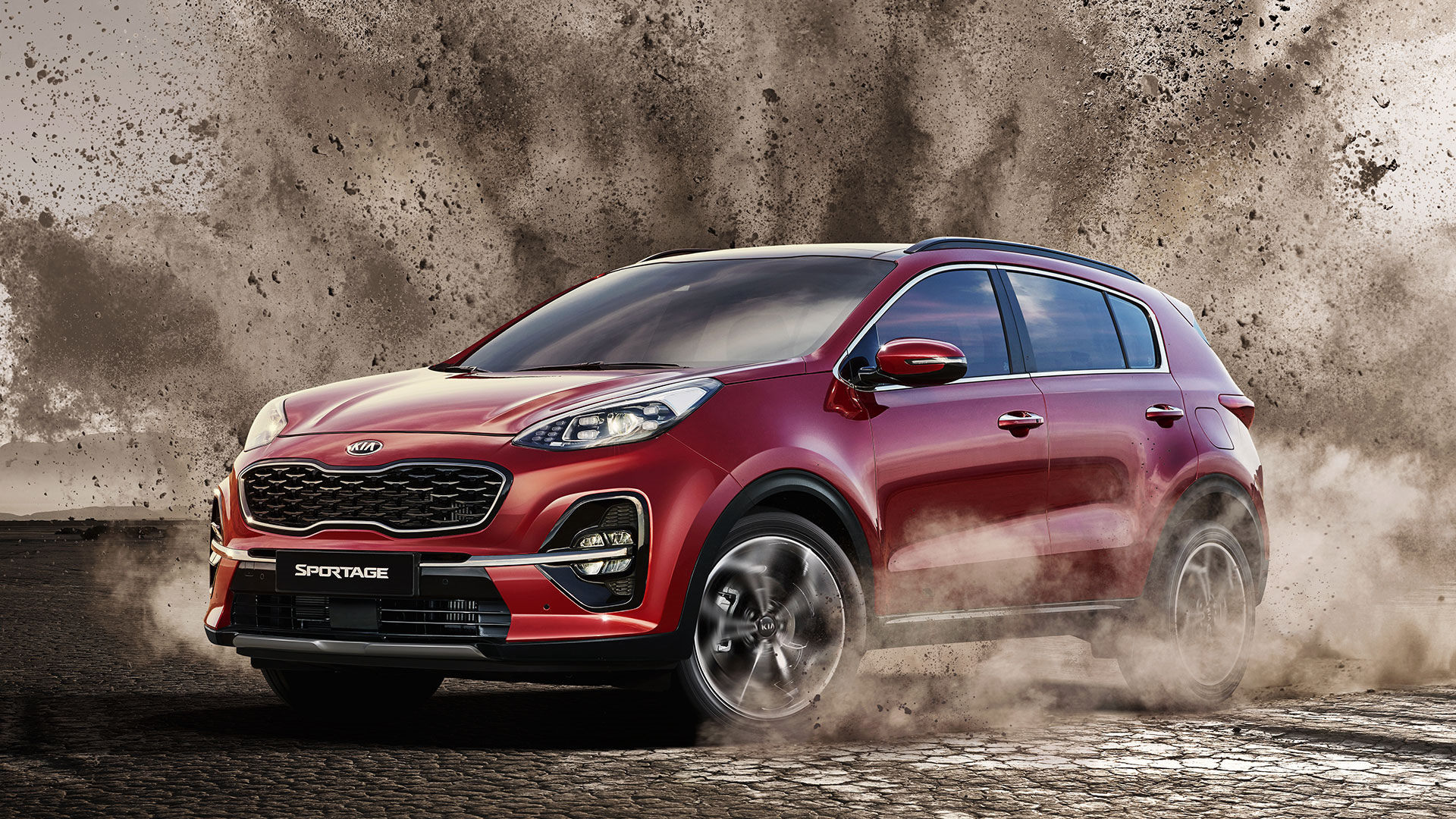 Kia Sportage, Bold and daring, Cutting-edge design, Automotive beauty, 1920x1080 Full HD Desktop