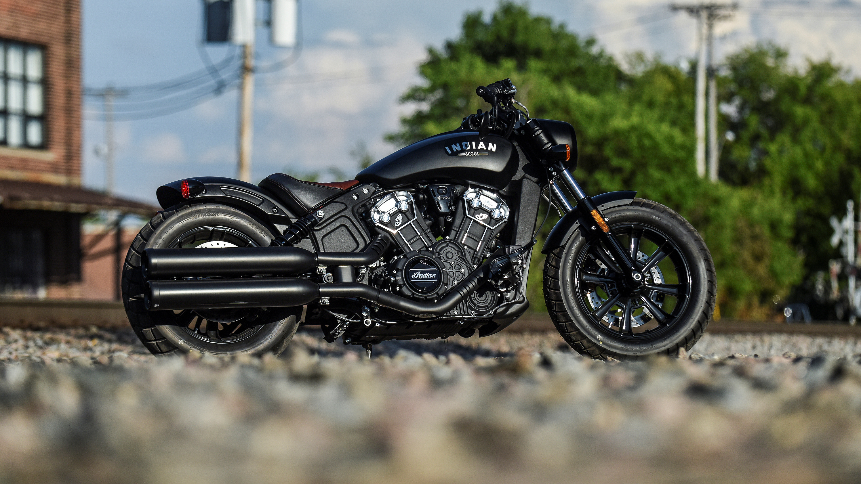 Bobber 2019, Indian Motorcycles Wallpaper, 3000x1690 HD Desktop