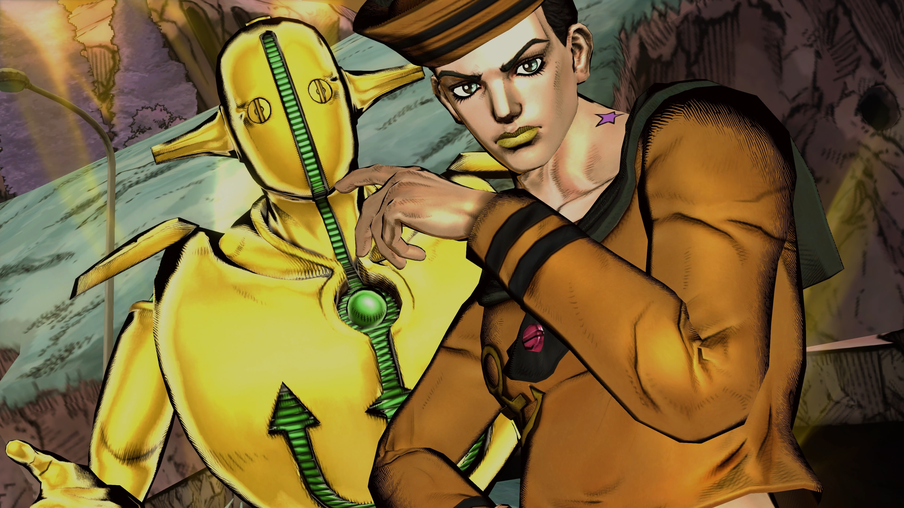 Josuke Higashikata (JoJolion), Soft & Wet, JoJo's Bizarre Adventure: All Star Battle, 4K Desktop wallpaper