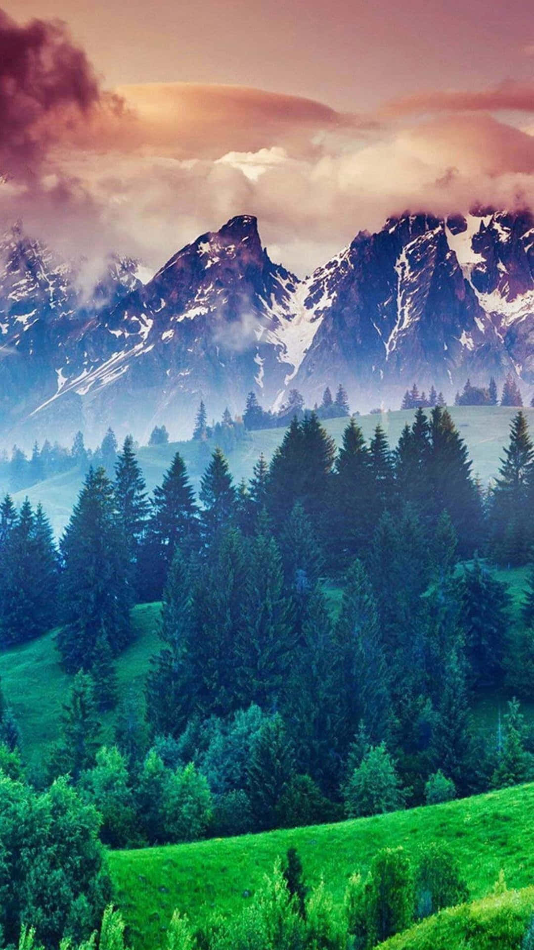 Mountains, Cool iPhone Wallpaper, 1080x1920 Full HD Phone