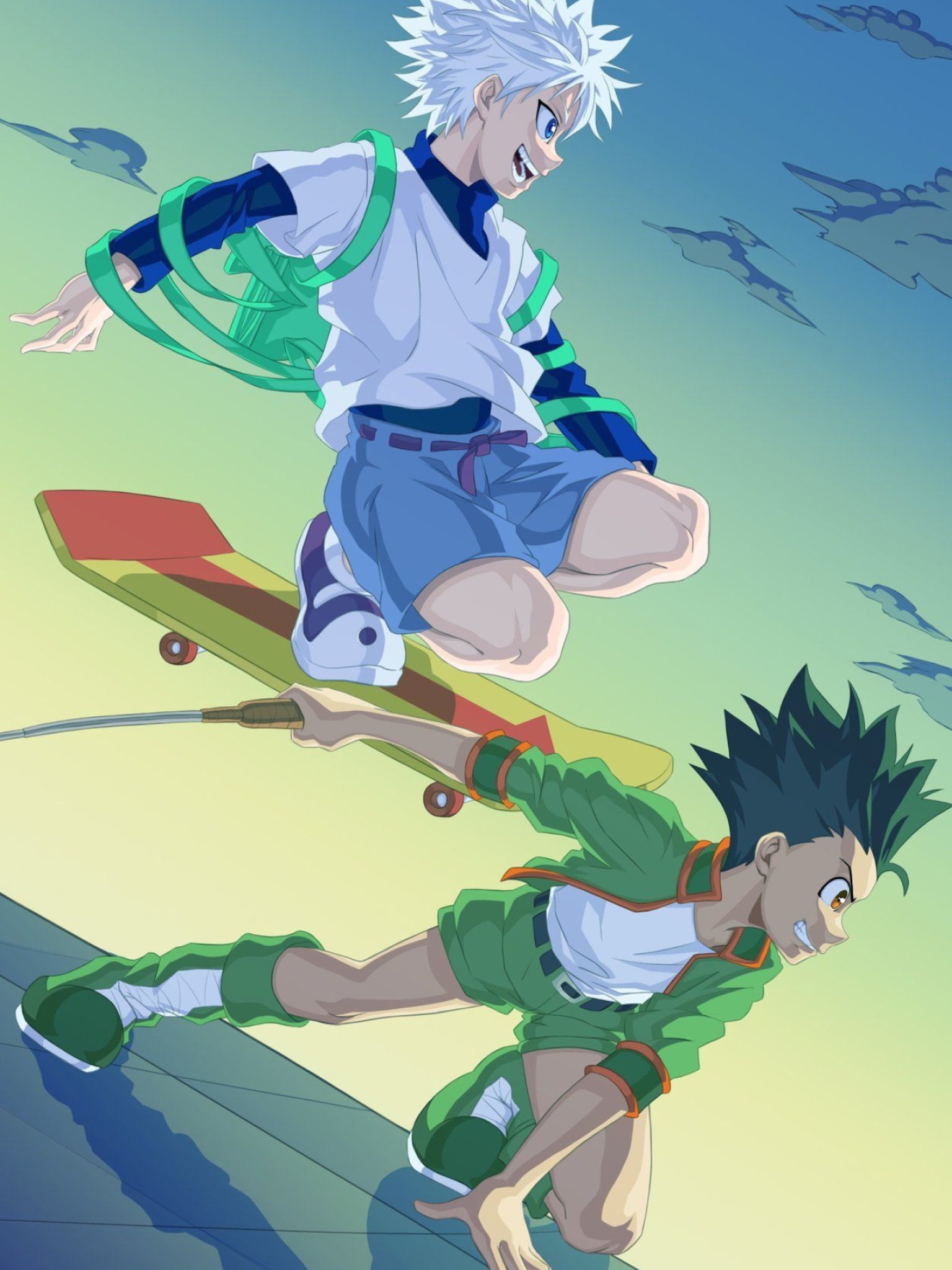 Gon Freecss, Hunter x Hunter ideas, Hunter anime, Killua Zoldyck, 1540x2050 HD Phone