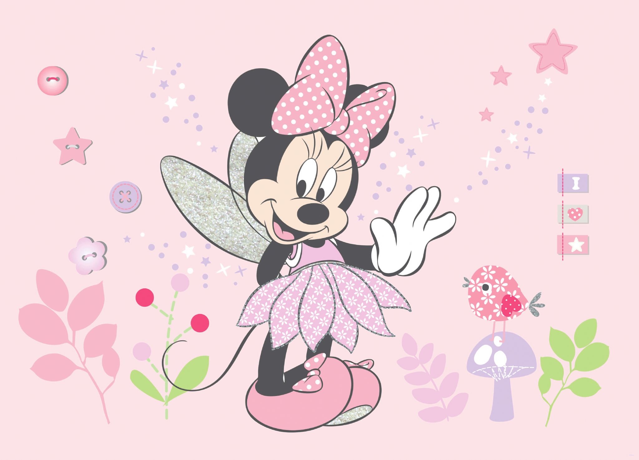 Minnie Mouse, Premium wall murals, Minnie decor, Small size, 2050x1480 HD Desktop