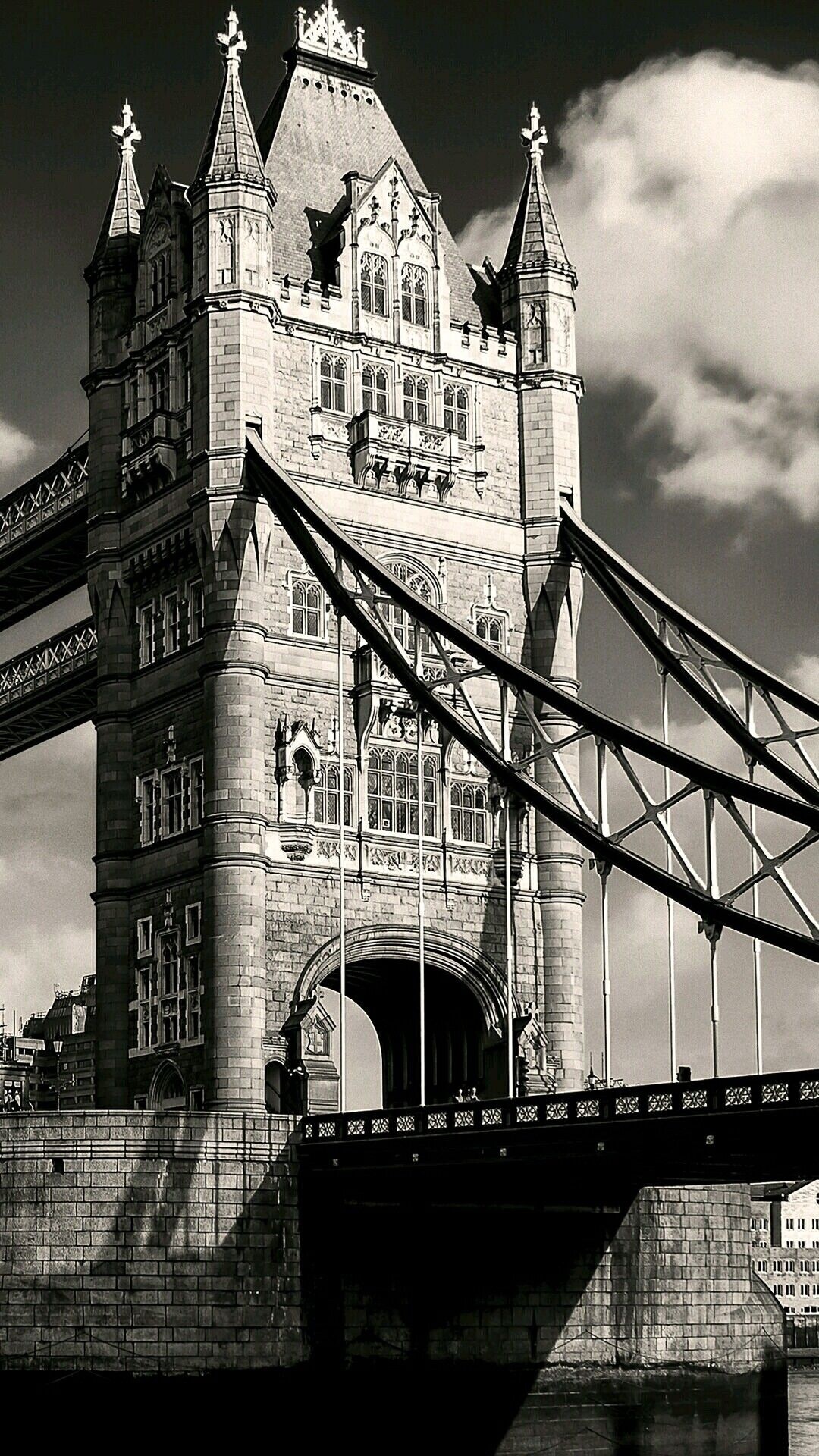 Tower Bridge, Architectural marvel, London skyline, Famous landmark, 1080x1920 Full HD Phone