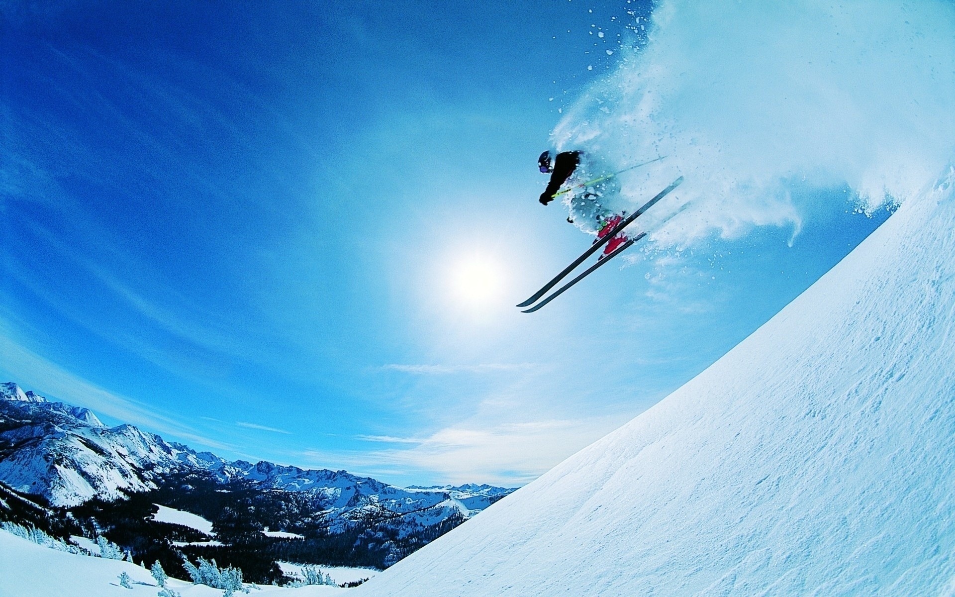 Ski freestyle, high definition, sports, 1920x1200 HD Desktop