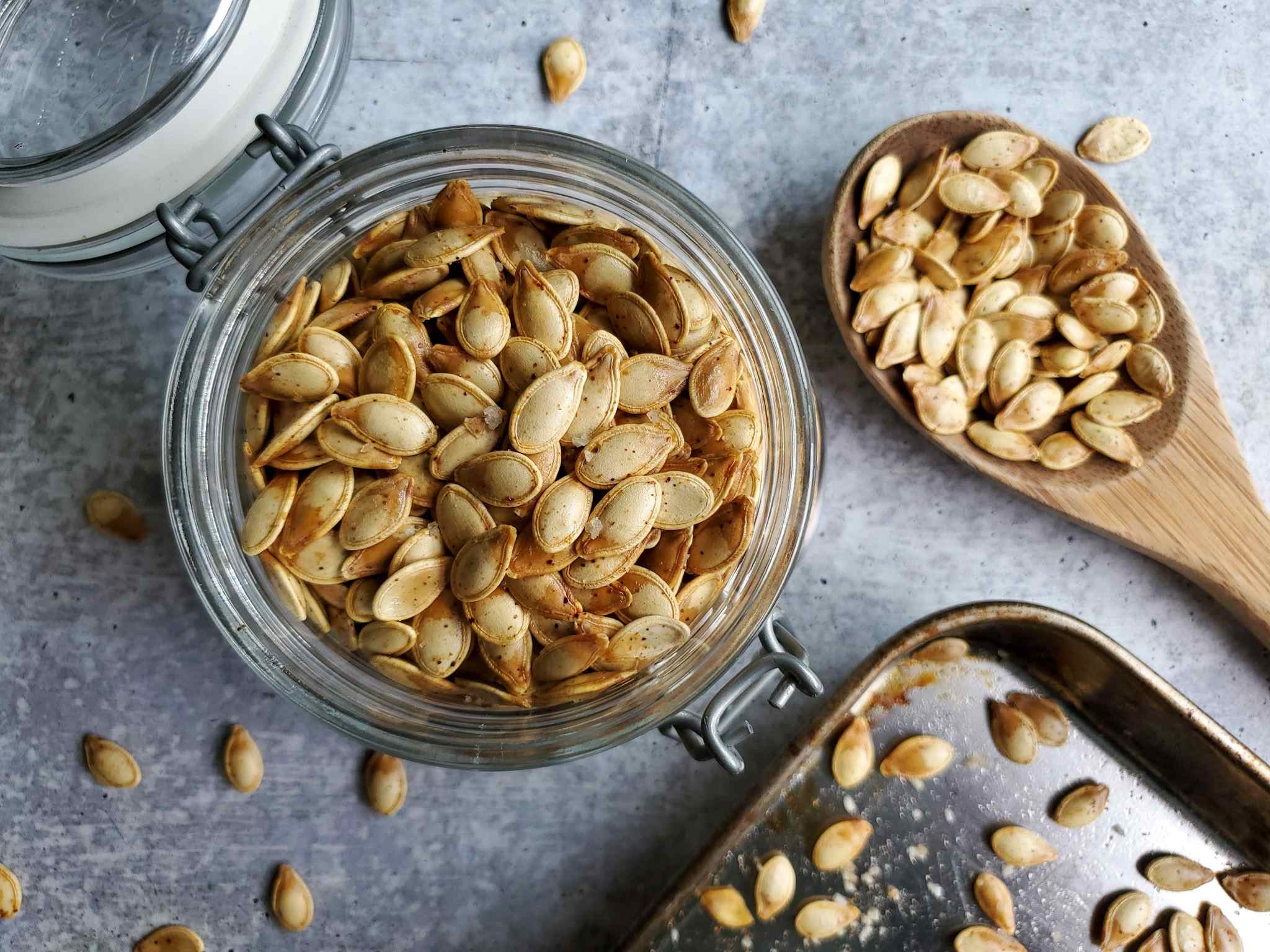 Soaked roasted pumpkin, Crunchy seeds, Homestead recipe, Plant-based snack, 2050x1540 HD Desktop