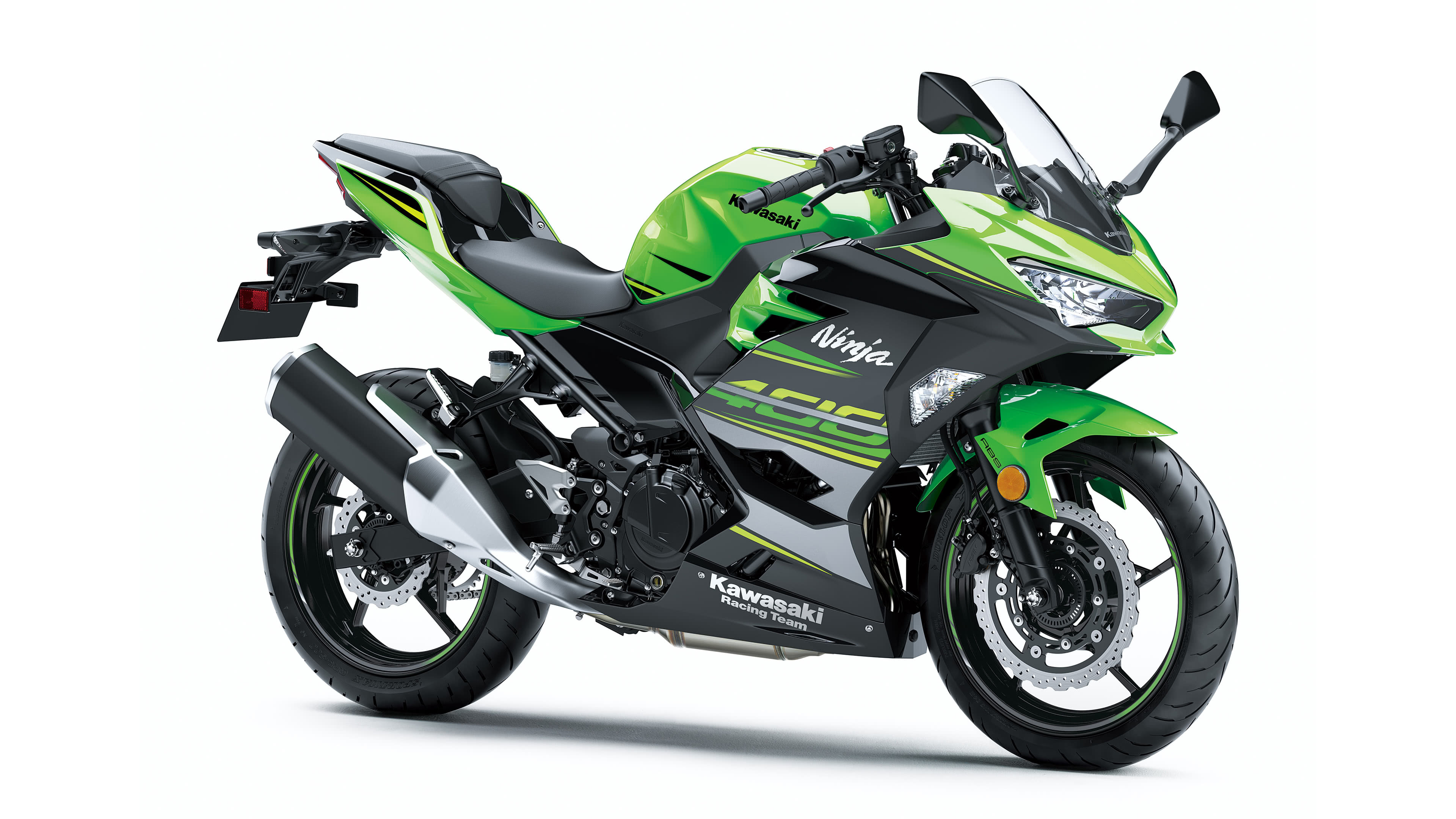 Right Side, Kawasaki Ninja 400 Wallpaper, 3840x2160 4K Desktop