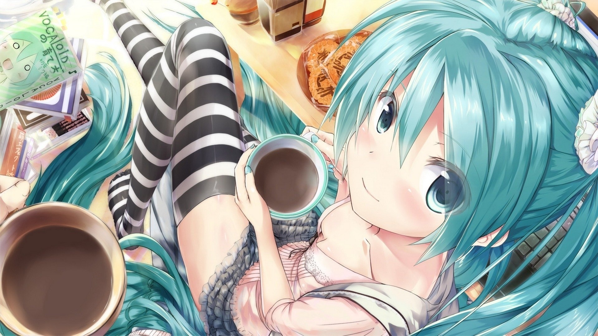 Hatsune Miku, HD wallpaper, Vocaloid singer, 1920x1080 Full HD Desktop