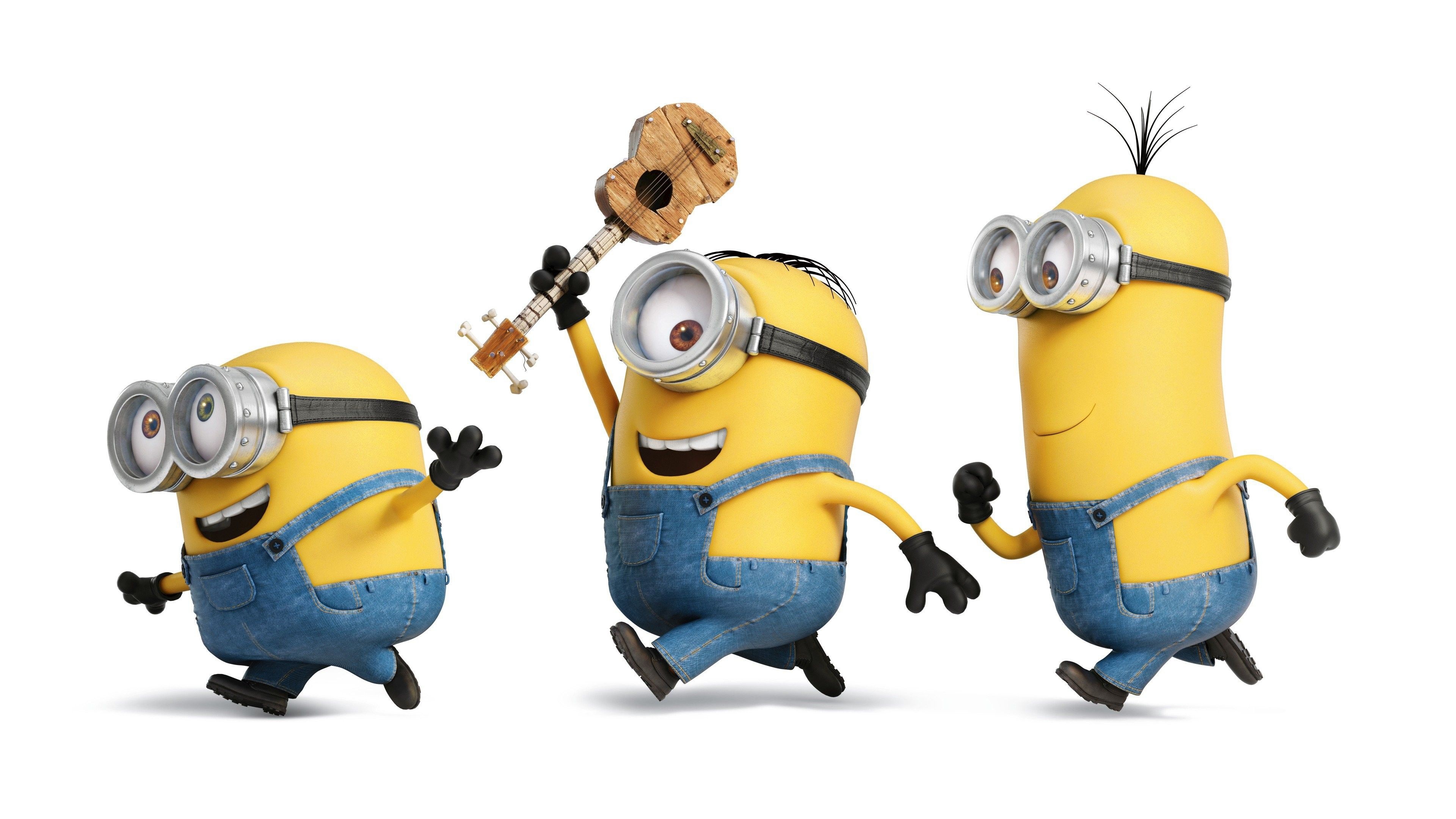 Minions animation, HD wallpapers, Top free, Minion backgrounds, 3840x2160 4K Desktop