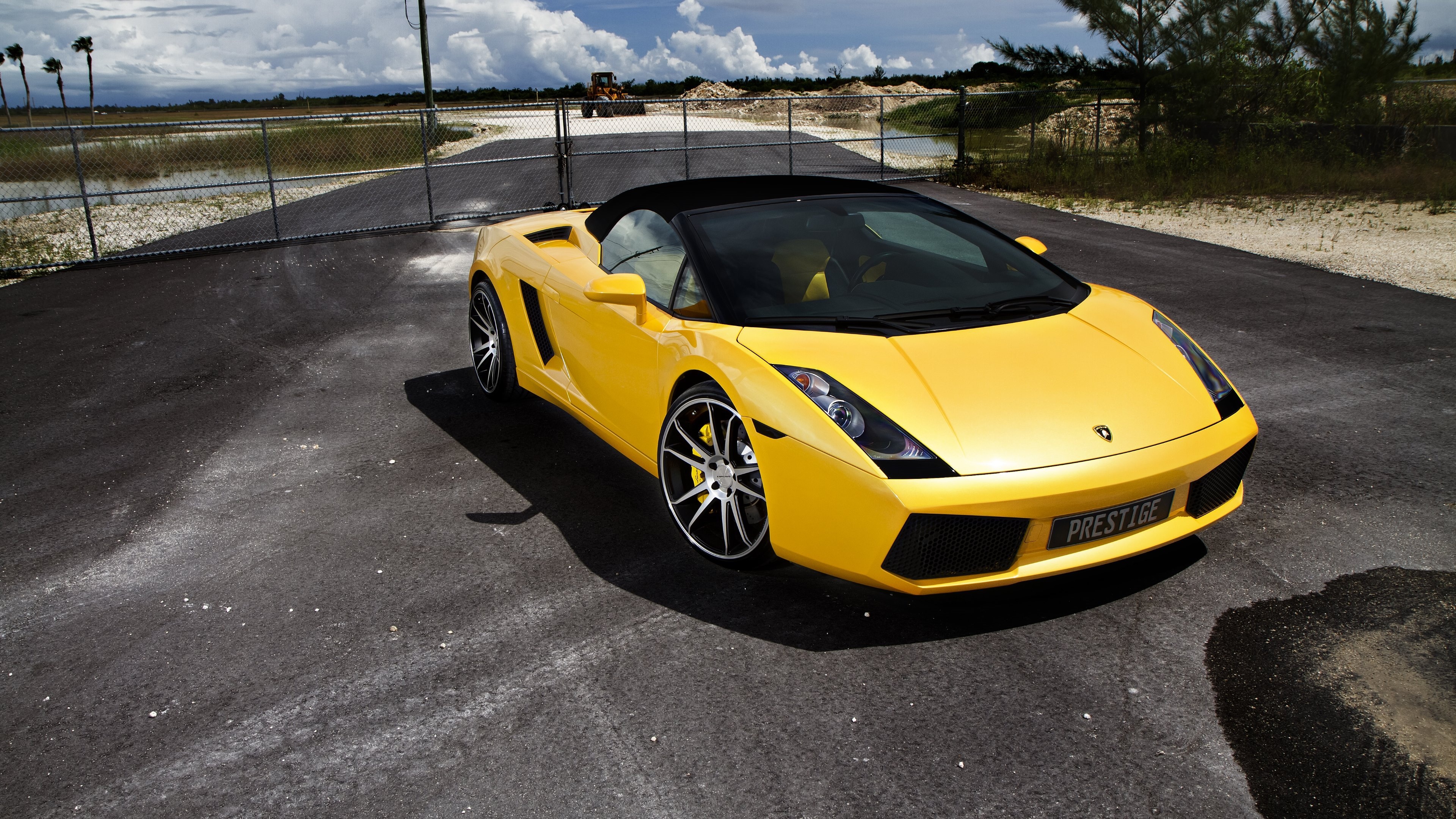 Spyder, Lamborghini Gallardo Wallpaper, 3840x2160 4K Desktop