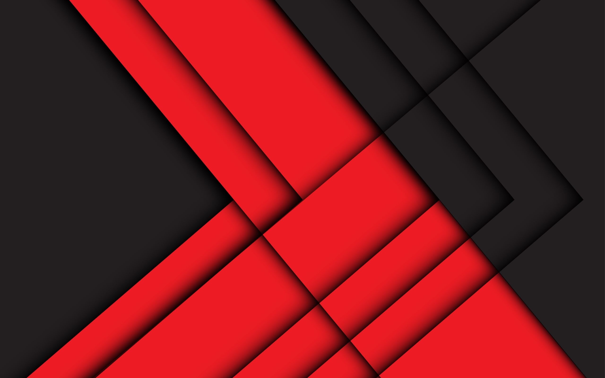 Red geometric wallpapers, Popular backgrounds, Abstract art, Geometric shapes, 2560x1600 HD Desktop