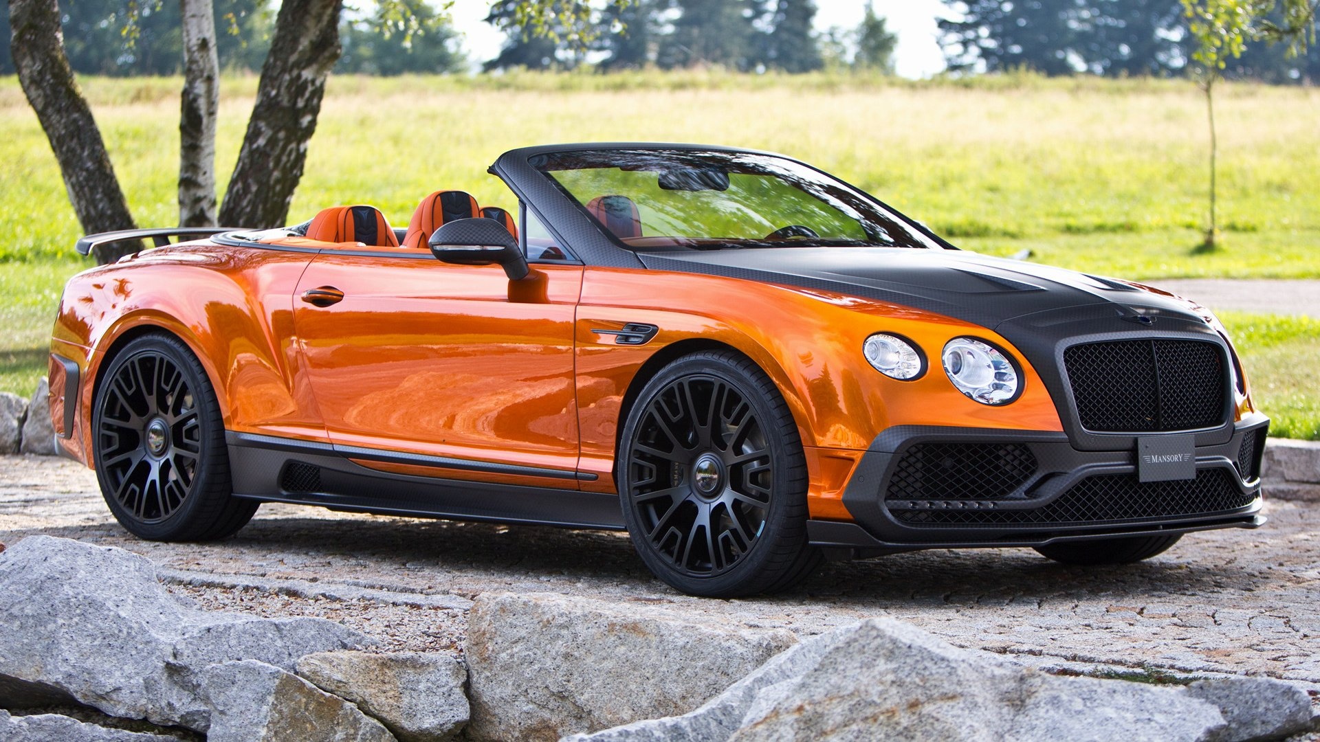 Bentley Continental GTC, Mansory customization, Luxury on wheels, Elegant aesthetics, 1920x1080 Full HD Desktop