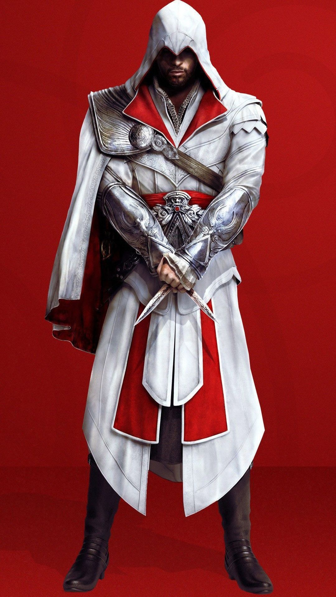 Ezio Auditore da Firenze, Assassin's Creed: Brotherhood, Dual hidden blades, Full HD Phone wallpaper