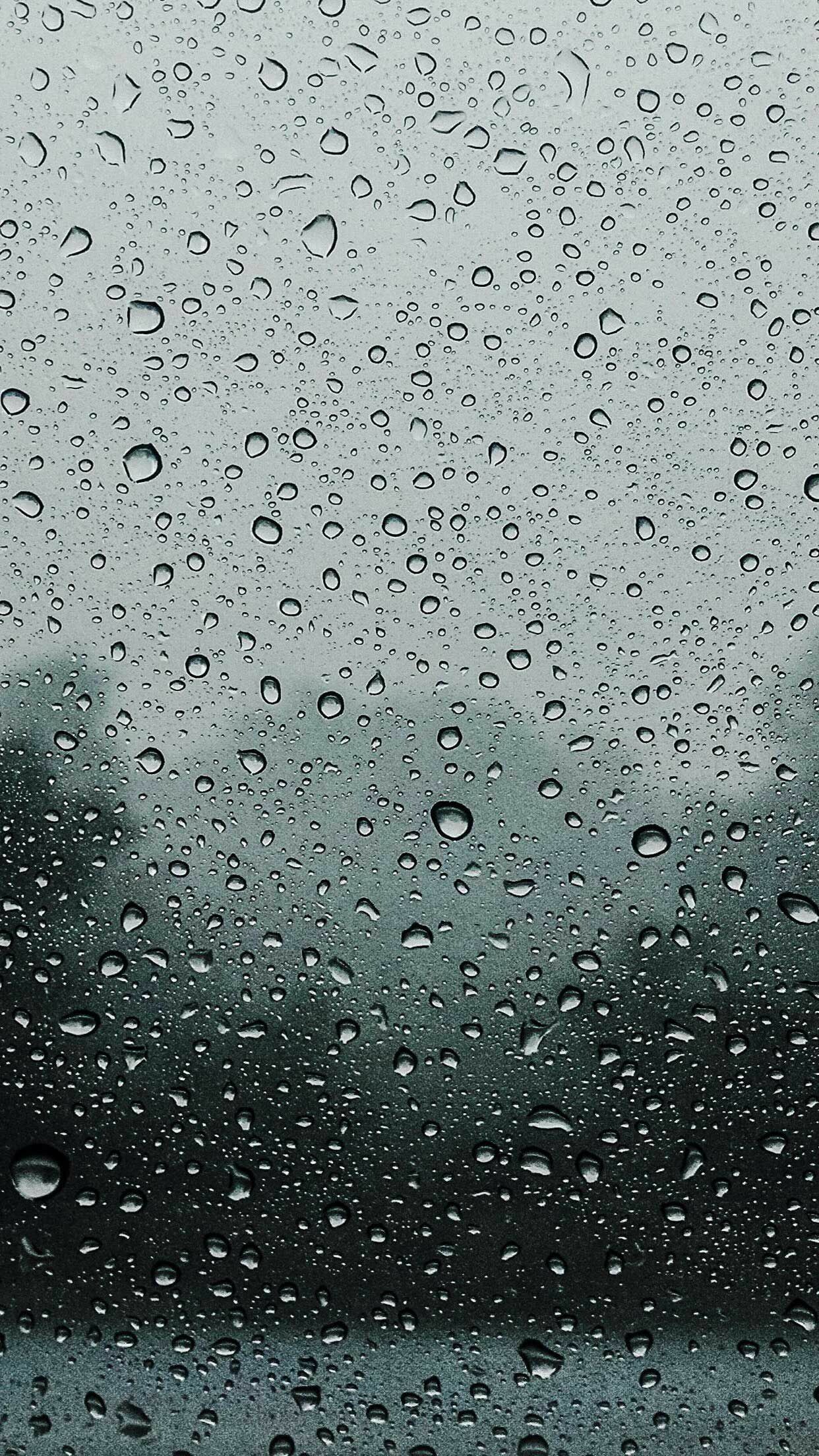 Drops rain, Glass iPhone, 1250x2210 HD Phone