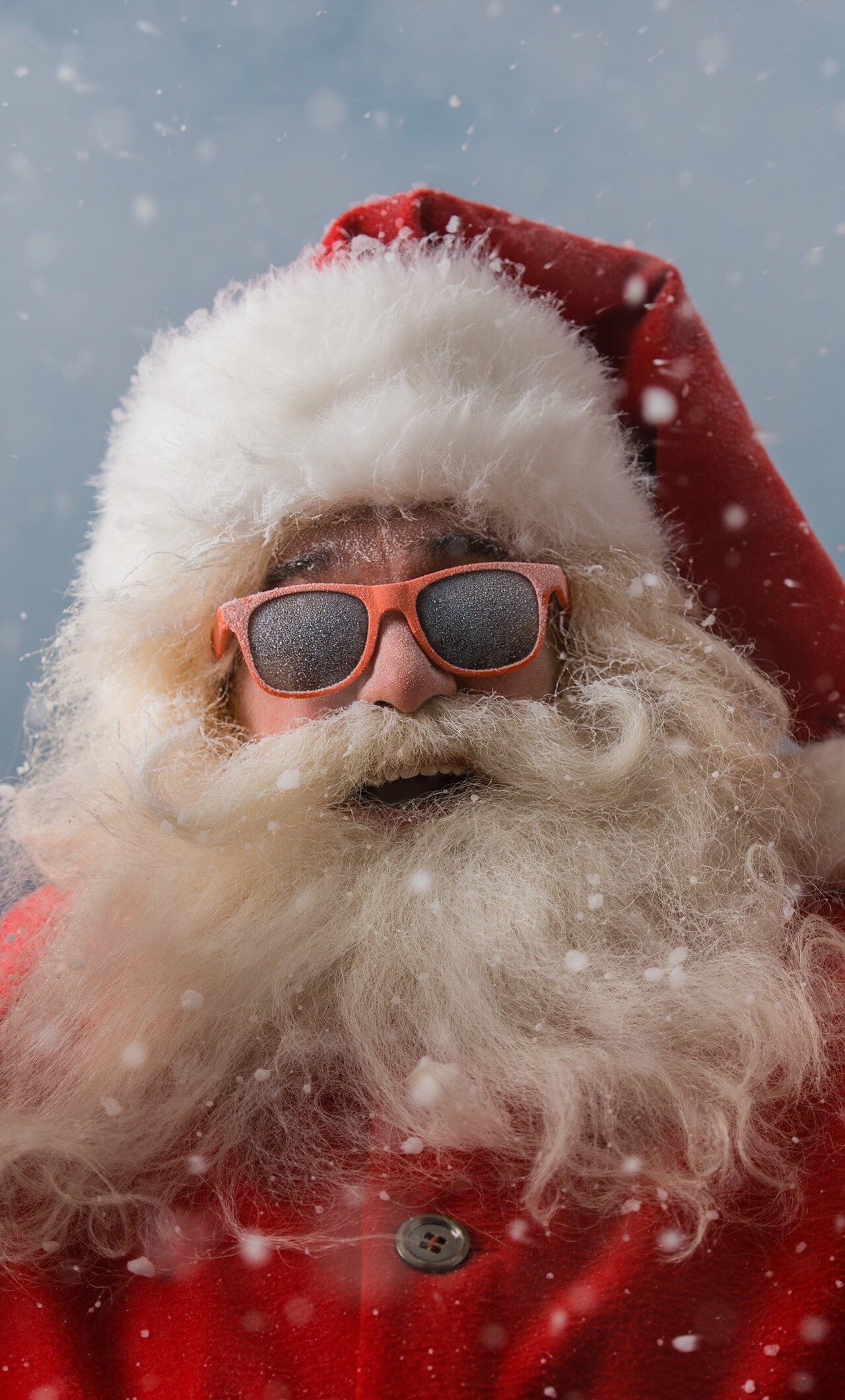 Santa Claus, Cool 4K iPhone, HD wallpapers, Images, 1280x2120 HD Phone