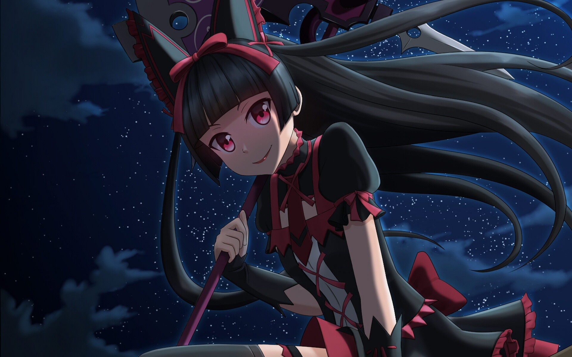 Gate anime, Fantasy world, Action-packed scenes, Vibrant visuals, 1920x1200 HD Desktop