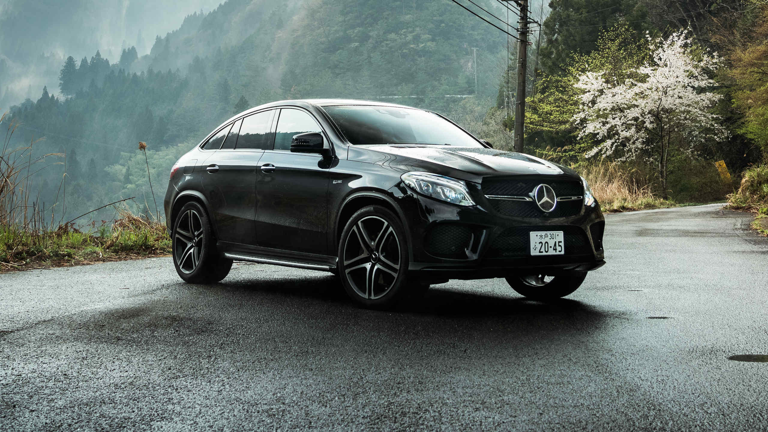 Mercedes-Benz GLE, Top free backgrounds, Luxury SUV, High-resolution wallpapers, 2560x1440 HD Desktop