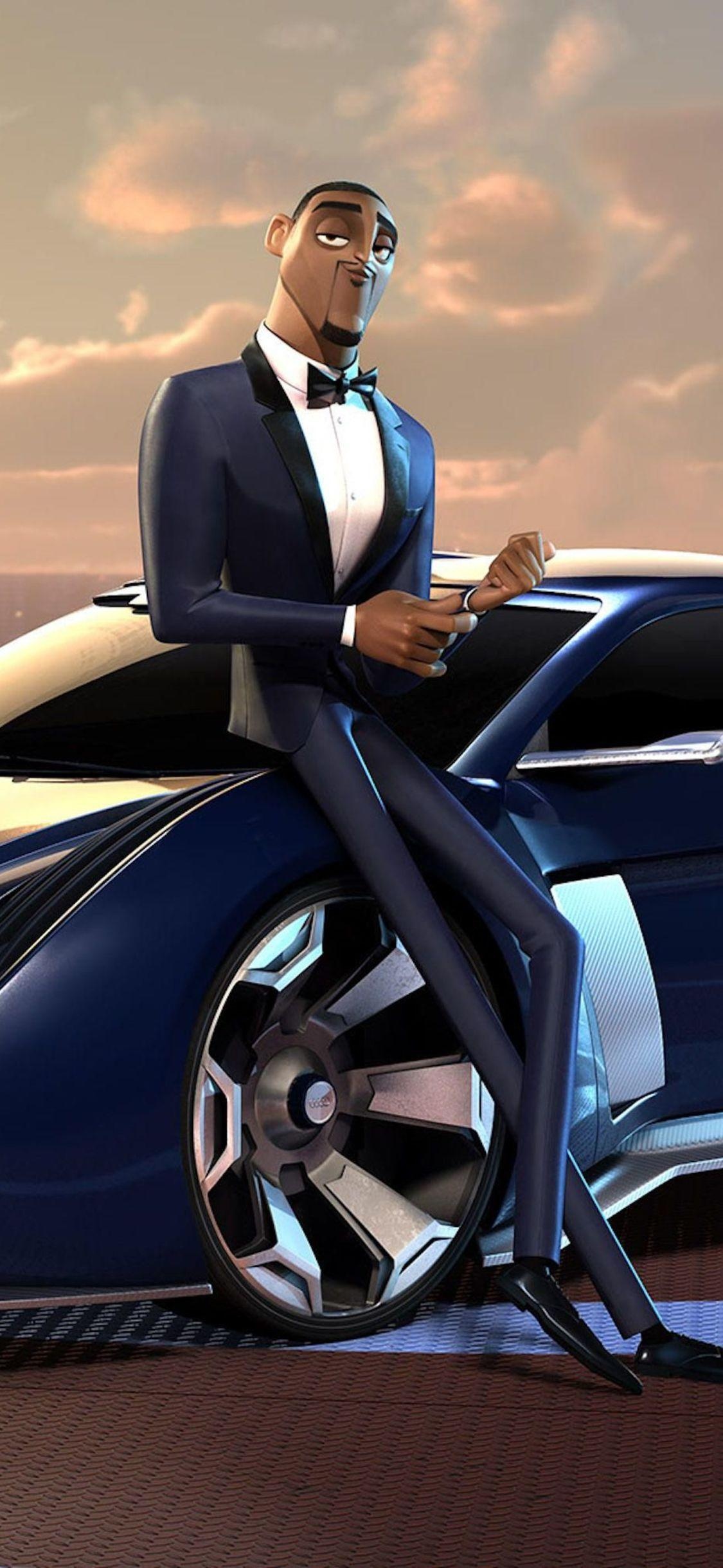 Spies in Disguise Animation, Exciting spy adventure, Funny and heartwarming, Animated transformation, 1130x2440 HD Phone