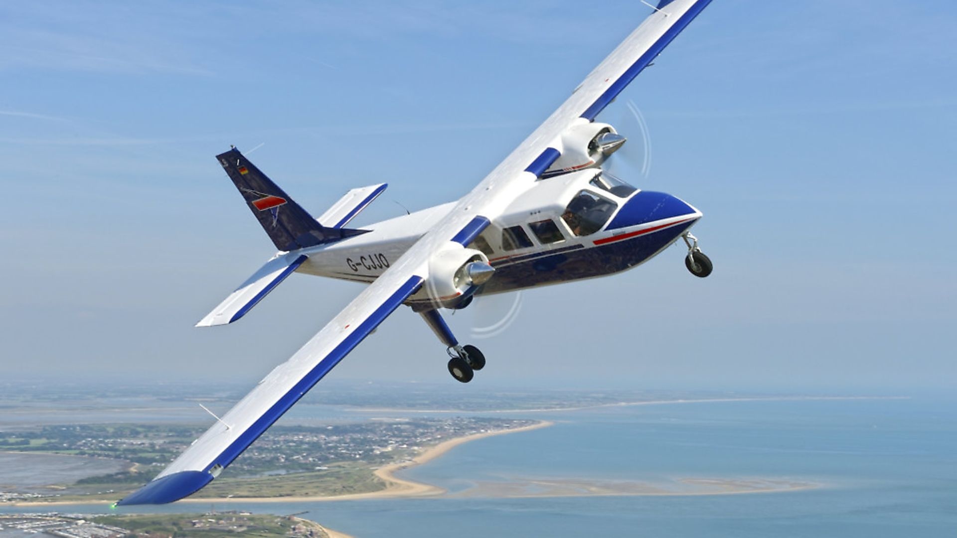 BN-2 Islander, Flight test, Britten Norman, 1920x1080 Full HD Desktop