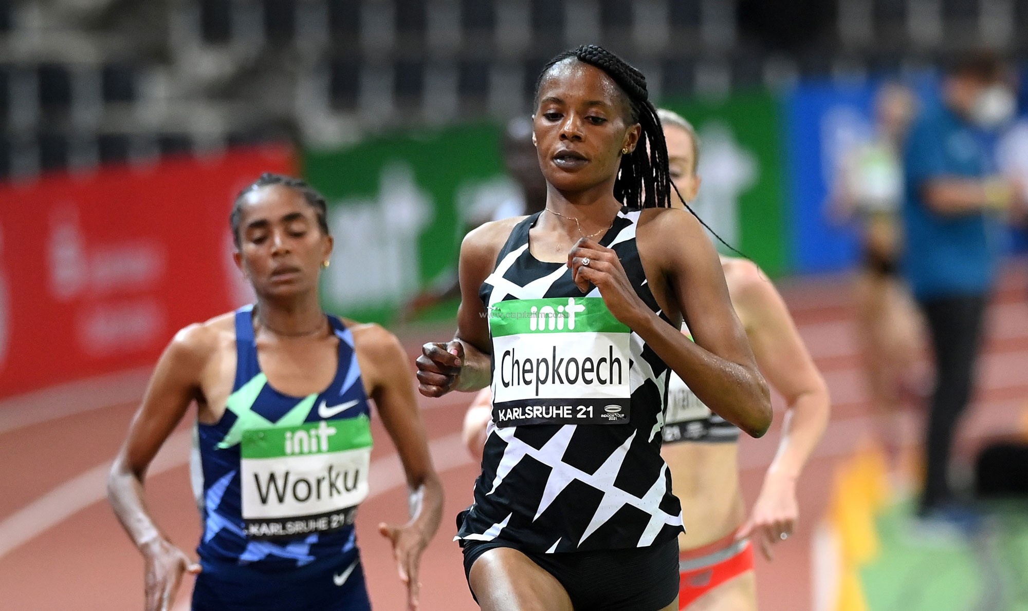 Beatrice Chepkoech, German indoor meet, Capital sports, 2000x1190 HD Desktop