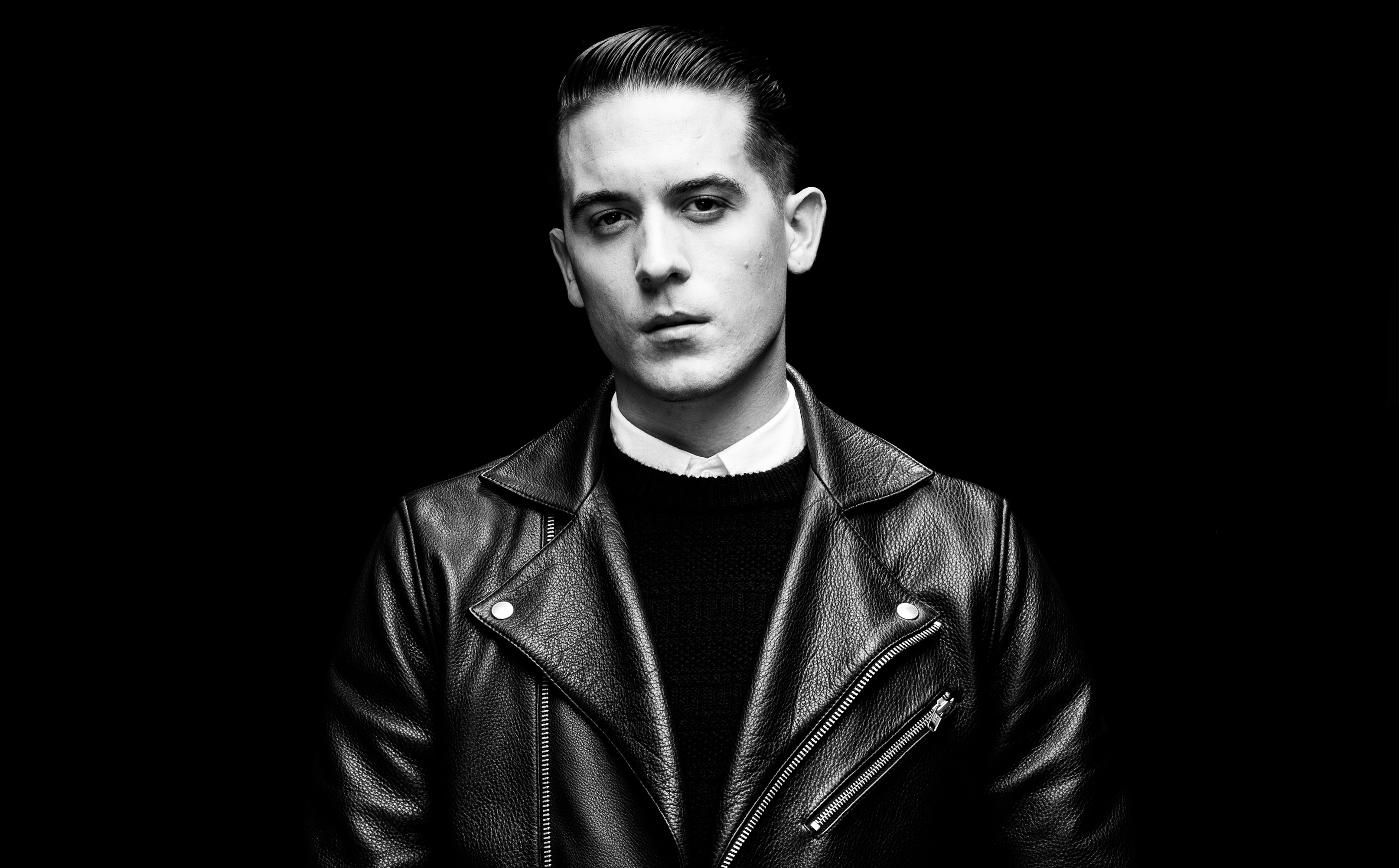 G-Eazy, Black and white wallpaper, Zoey Walker's post, 3230x2010 HD Desktop