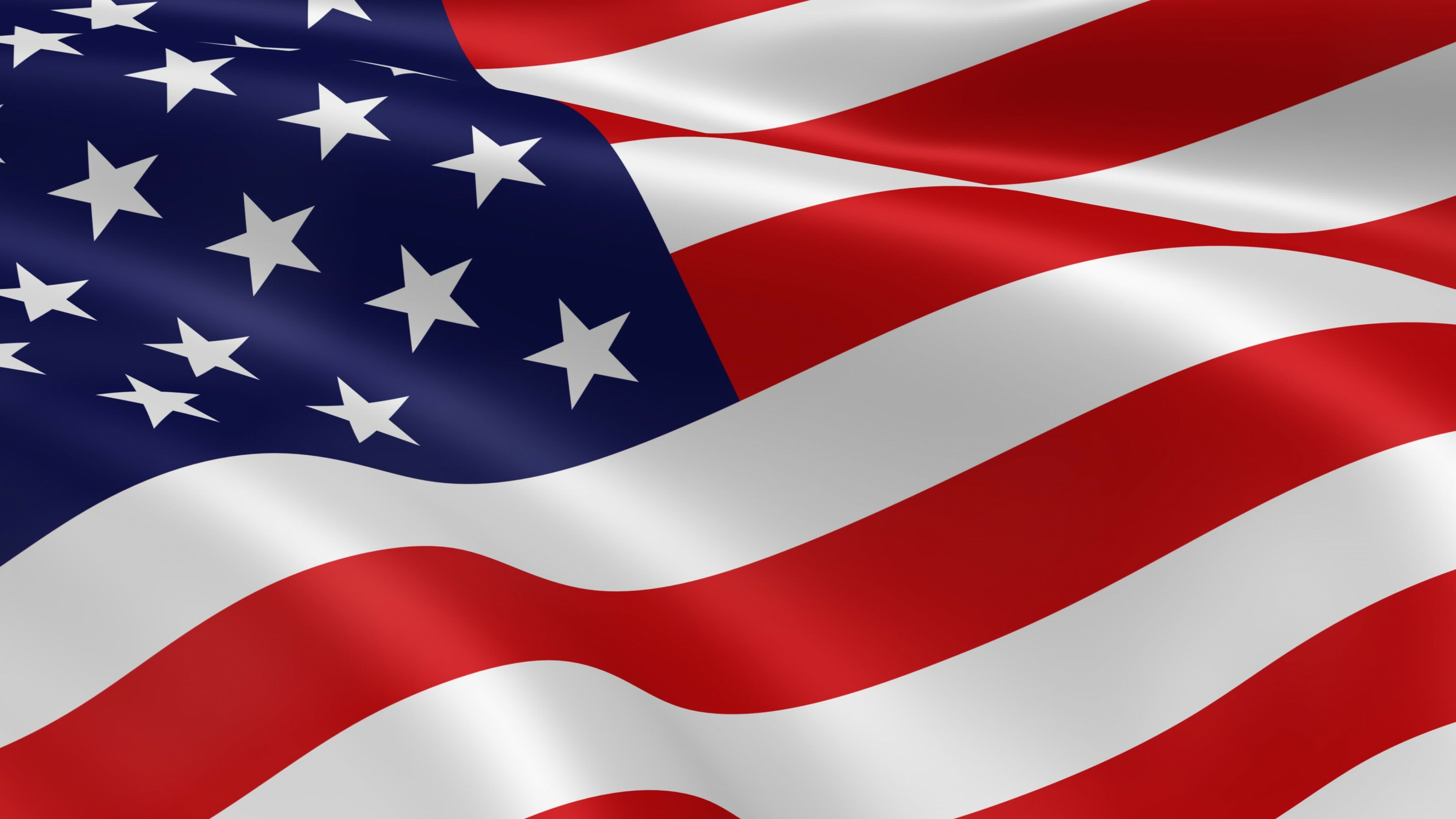 American Flag, Independence Day (USA) Wallpaper, 3840x2160 4K Desktop