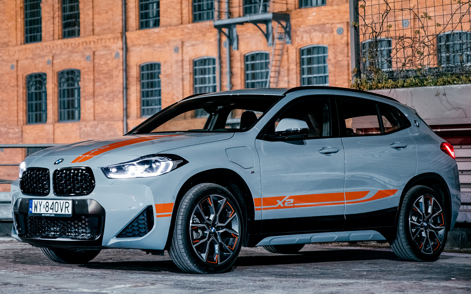 BMW X2, 2021 model, Plug-in hybrid, M mesh edition, 1920x1200 HD Desktop