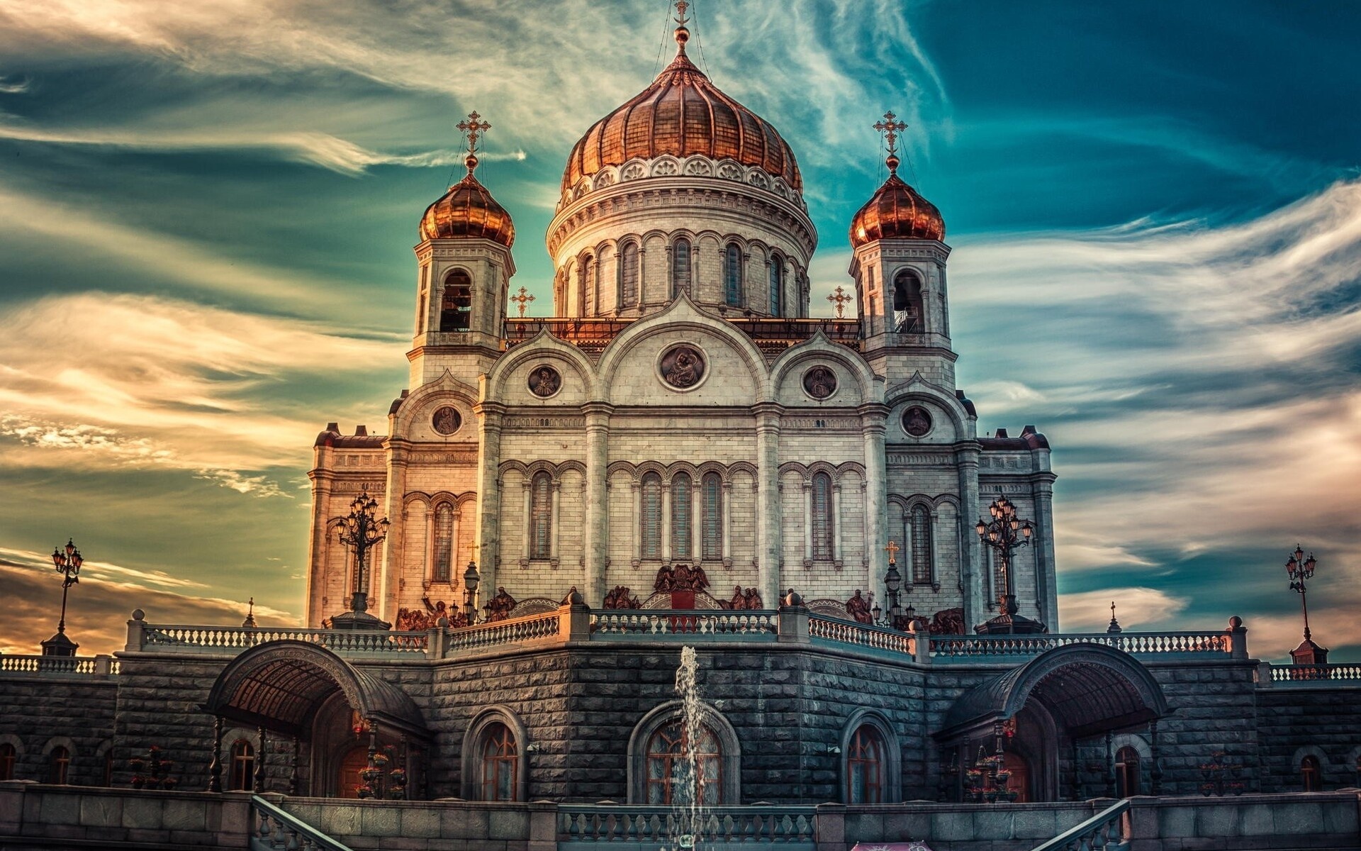 Christ the Savior Cathedral, Russia, Wallpapers, Images, 1920x1200 HD Desktop