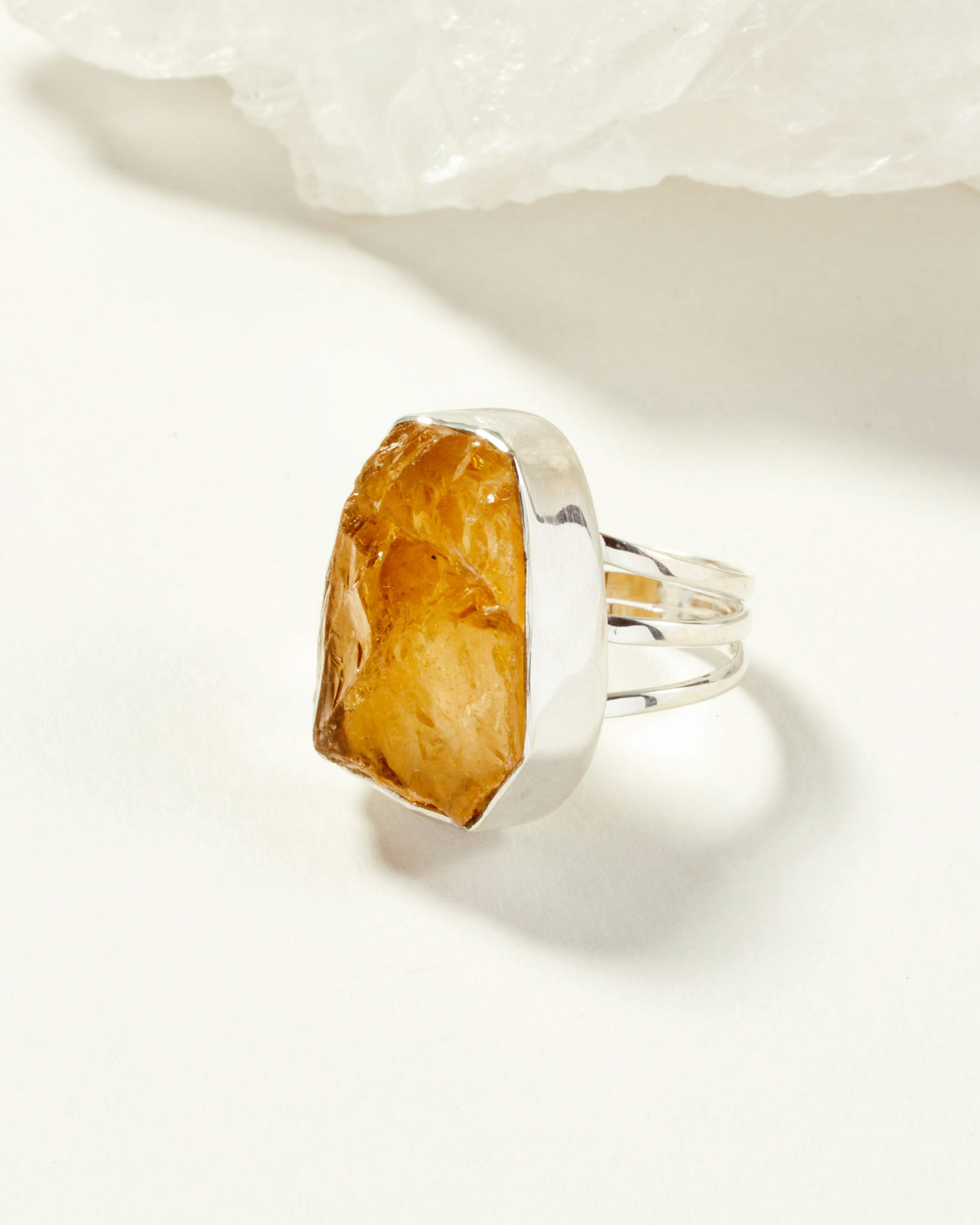 Citrine ring, Rolling stone design, Luna Norte jewelry, Gemstone accessories, 1640x2050 HD Phone