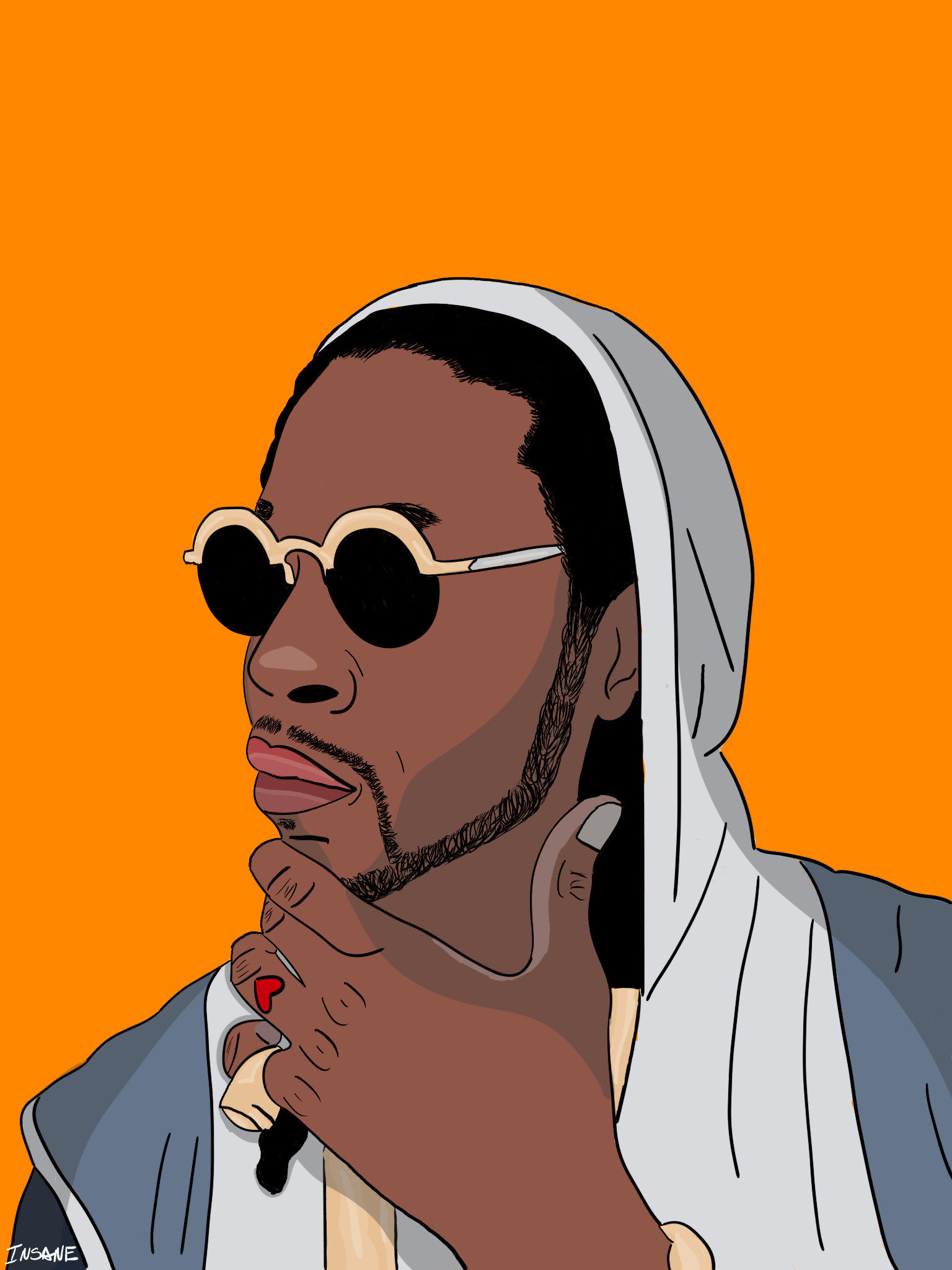 2 Chainz, Insane D artist, Rap career, Hip-hop music, 1540x2050 HD Phone