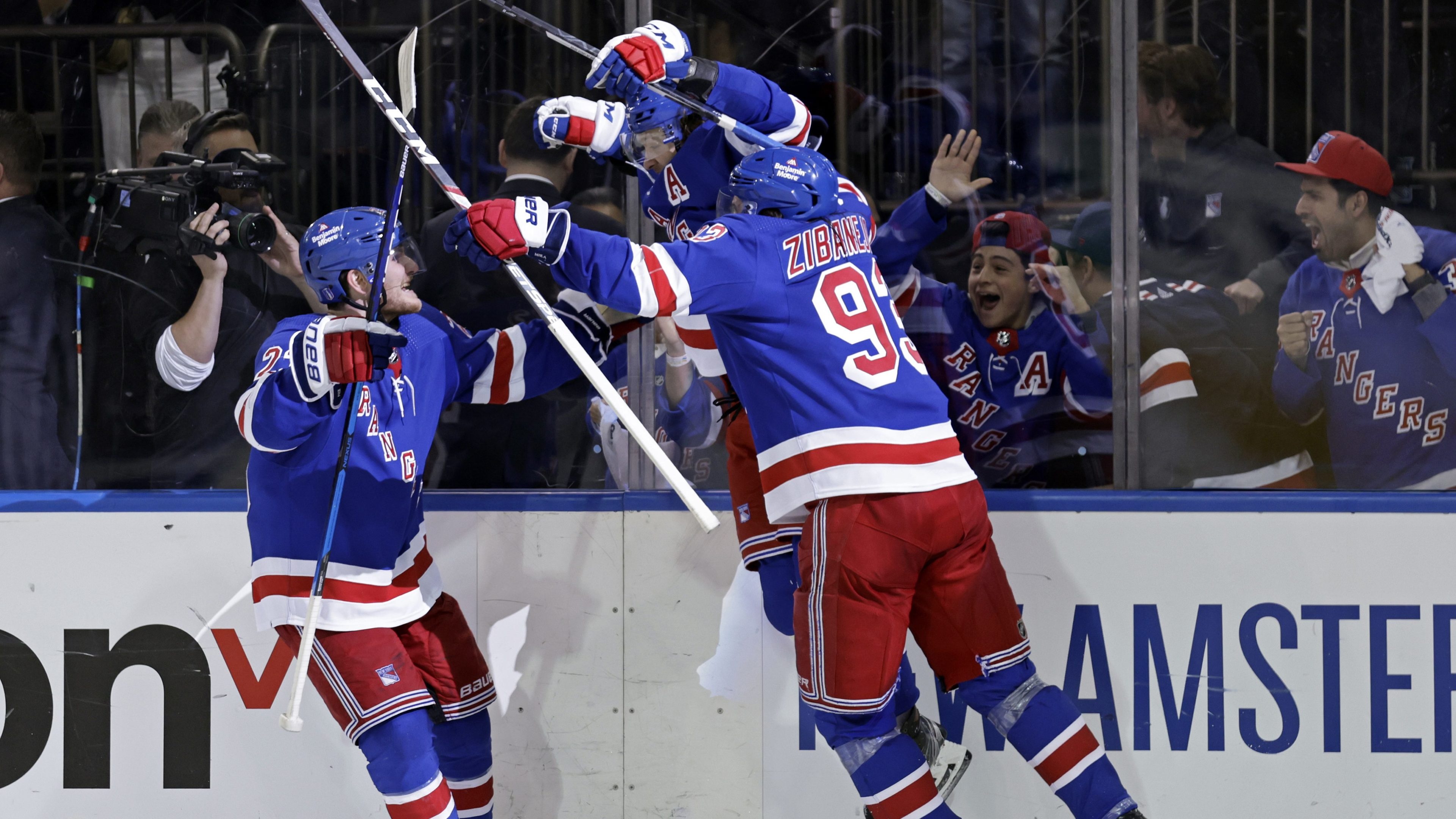 New York Rangers, Panarin lifts rangers, Penguins in OT, Game 7, 3840x2160 4K Desktop