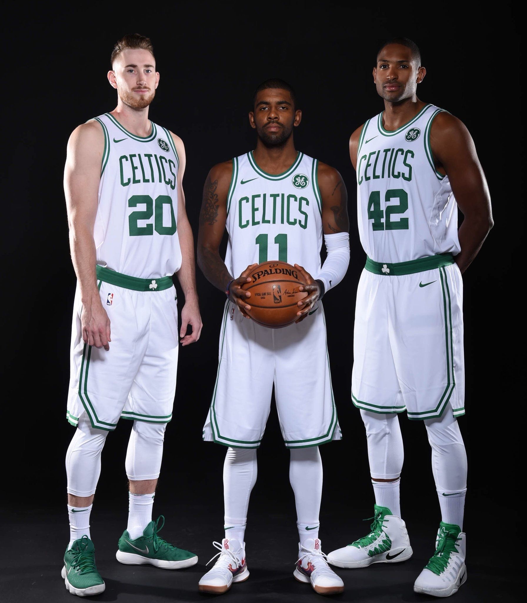 Kyrie Irving and Al Horford, Gordon Hayward Wallpaper, 1800x2050 HD Phone