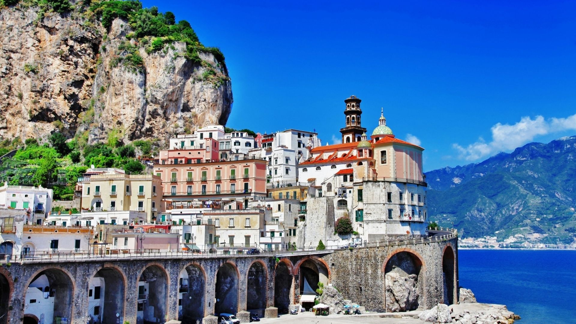 Atrani, Towns Wallpaper, 1920x1080 Full HD Desktop