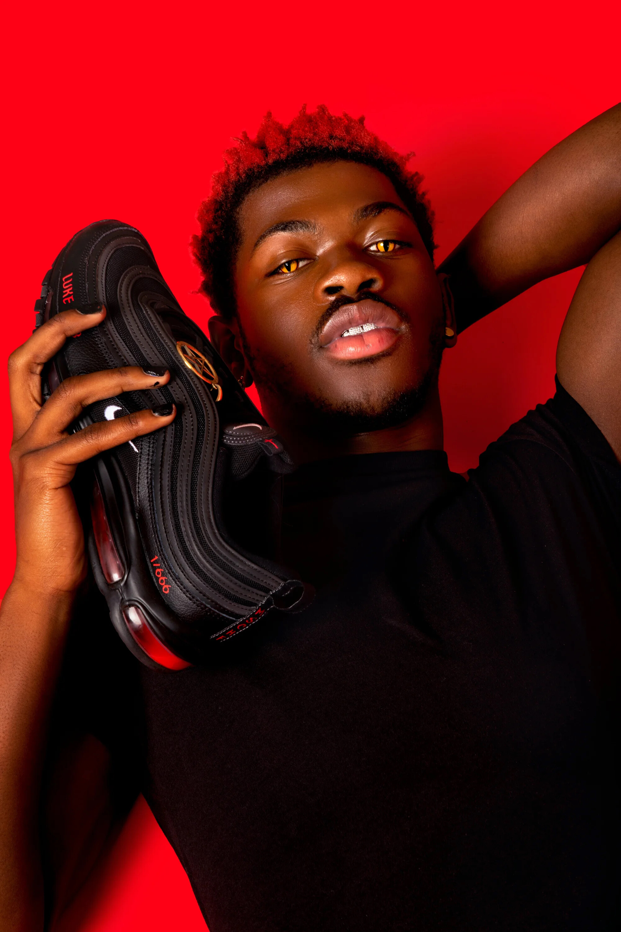 Satan Shoes, Lil Nas X Wallpaper, 2000x3000 HD Phone