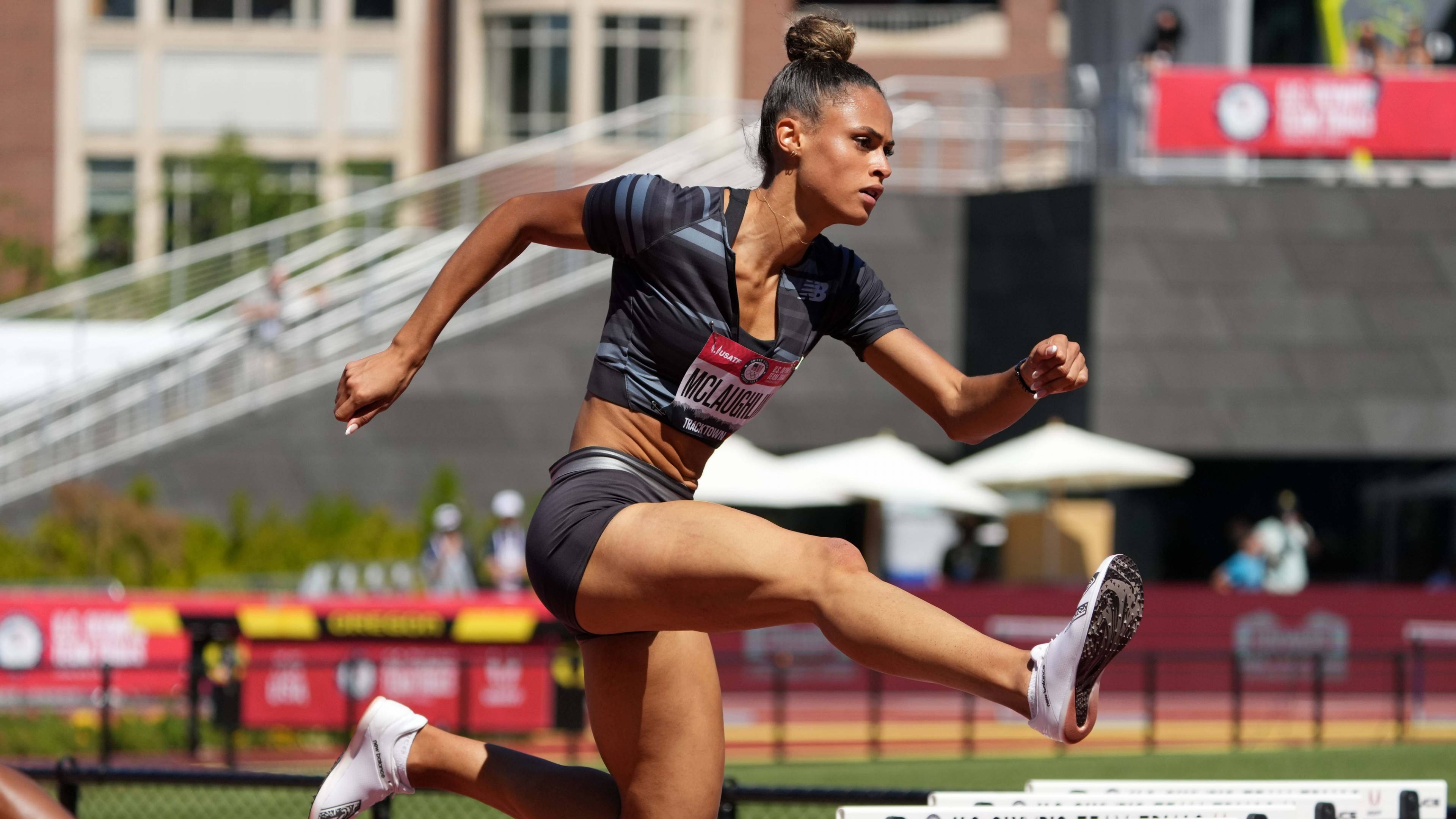 Sydney McLaughlin, American record breaker, 400m hurdles, 3840x2160 4K Desktop