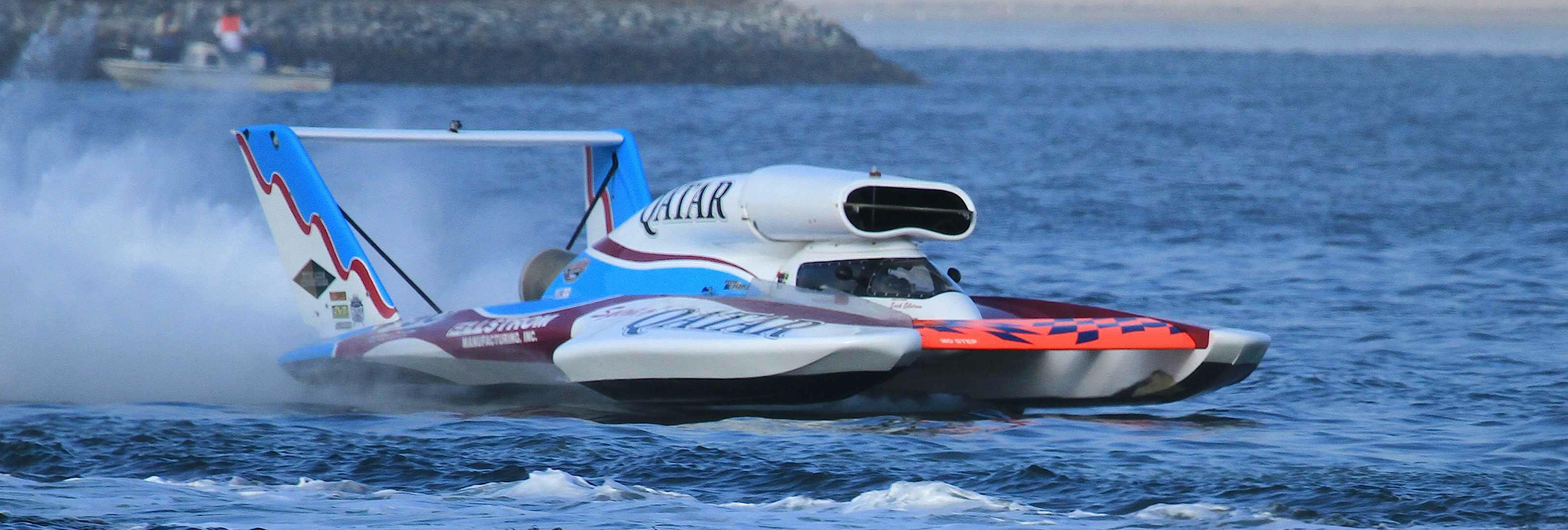 Hydroplane ship, Racing thrill, Hot rod boats, Speed and power, 3220x1090 Dual Screen Desktop